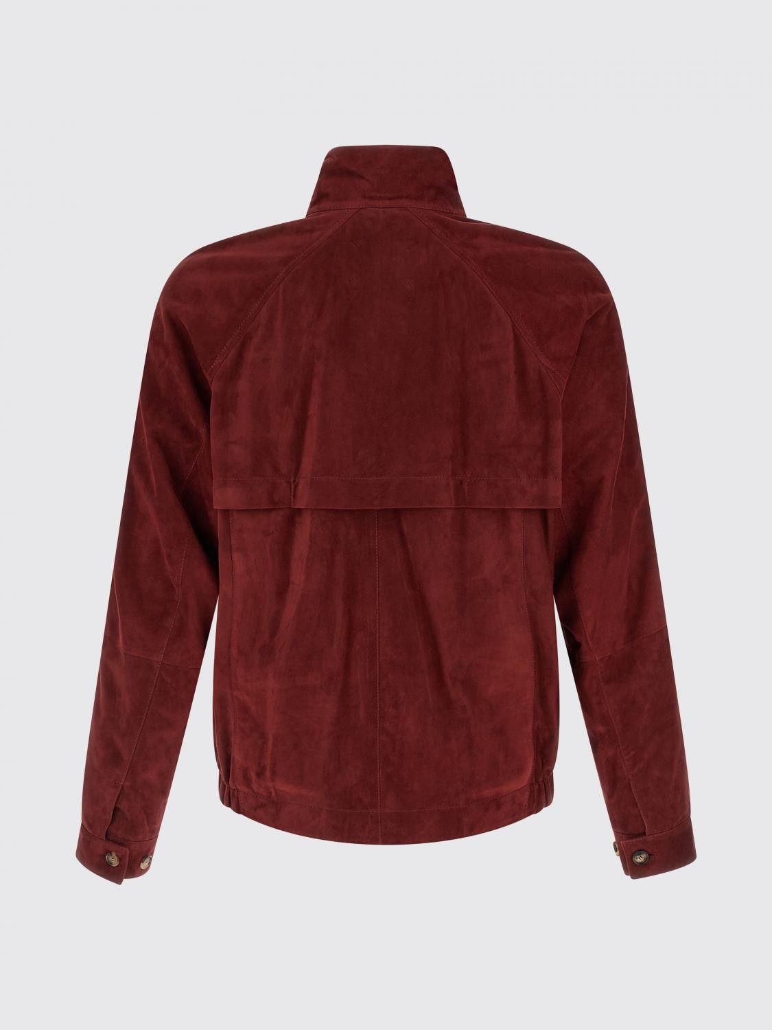 Brunello Cucinelli Brunello Cucinelli Jacket Men Red Size US L / EU 52-54 / 3 - 3 Thumbnail