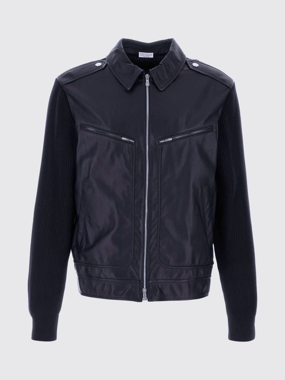Brunello Cucinelli Brunello Cucinelli Jacket Men Blue Size US L / EU 52-54 / 3 - 2 Thumbnail