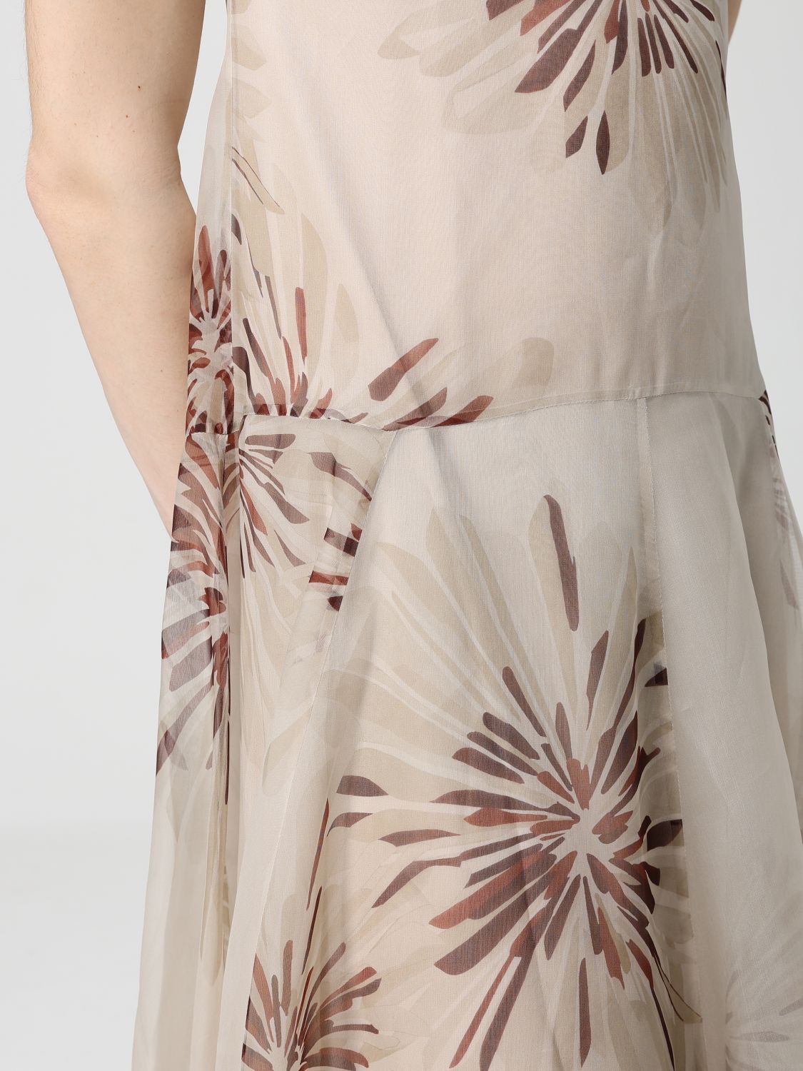 Brunello Cucinelli Brunello Cucinelli Dress Woman Nude Size XS / US 0-2 / IT 36-38 - 4 Thumbnail
