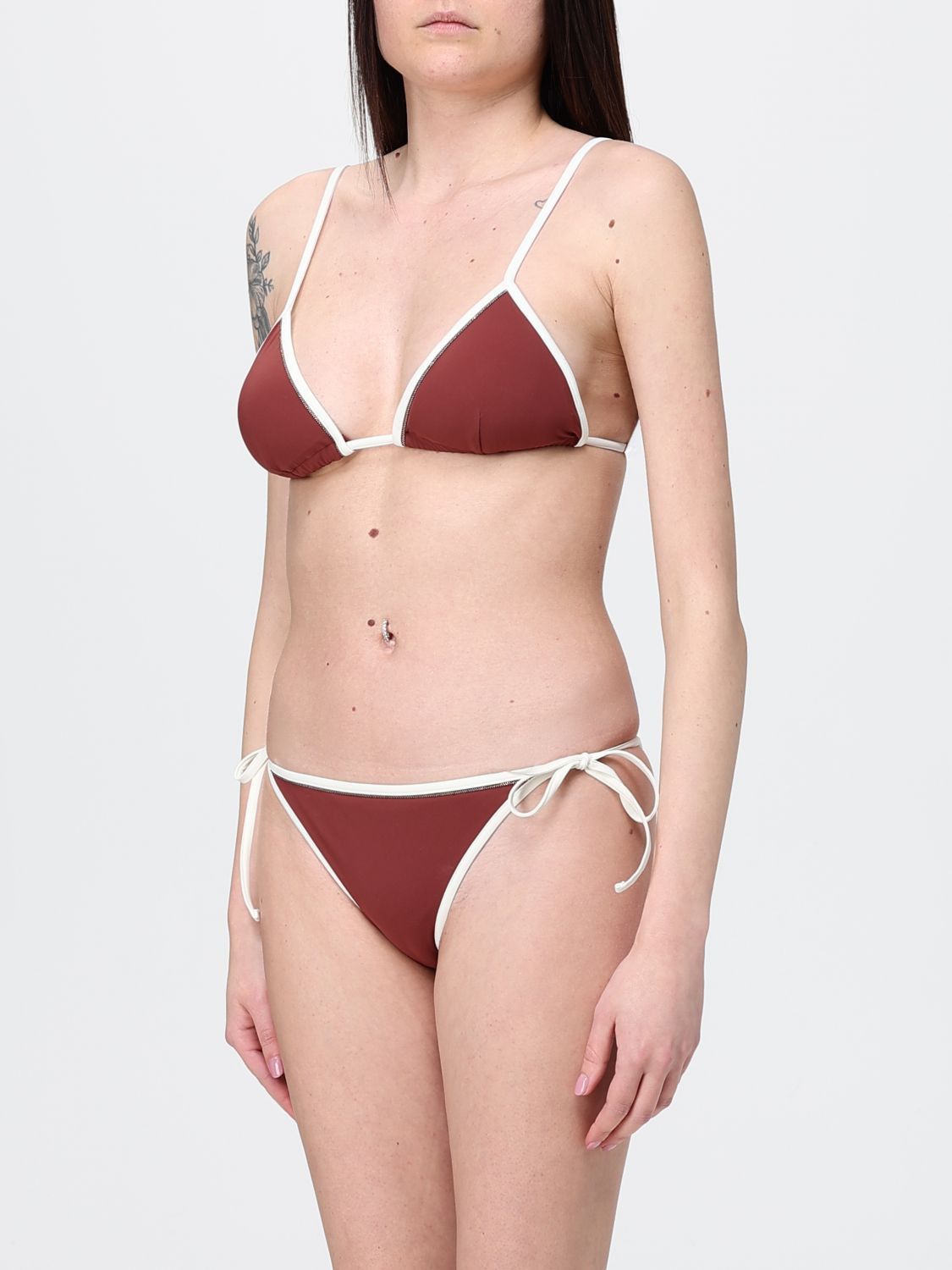 Brunello Cucinelli Brunello Cucinelli Swimsuit Woman Red Size M / US 6-8 / IT 42-44 - 4 Thumbnail