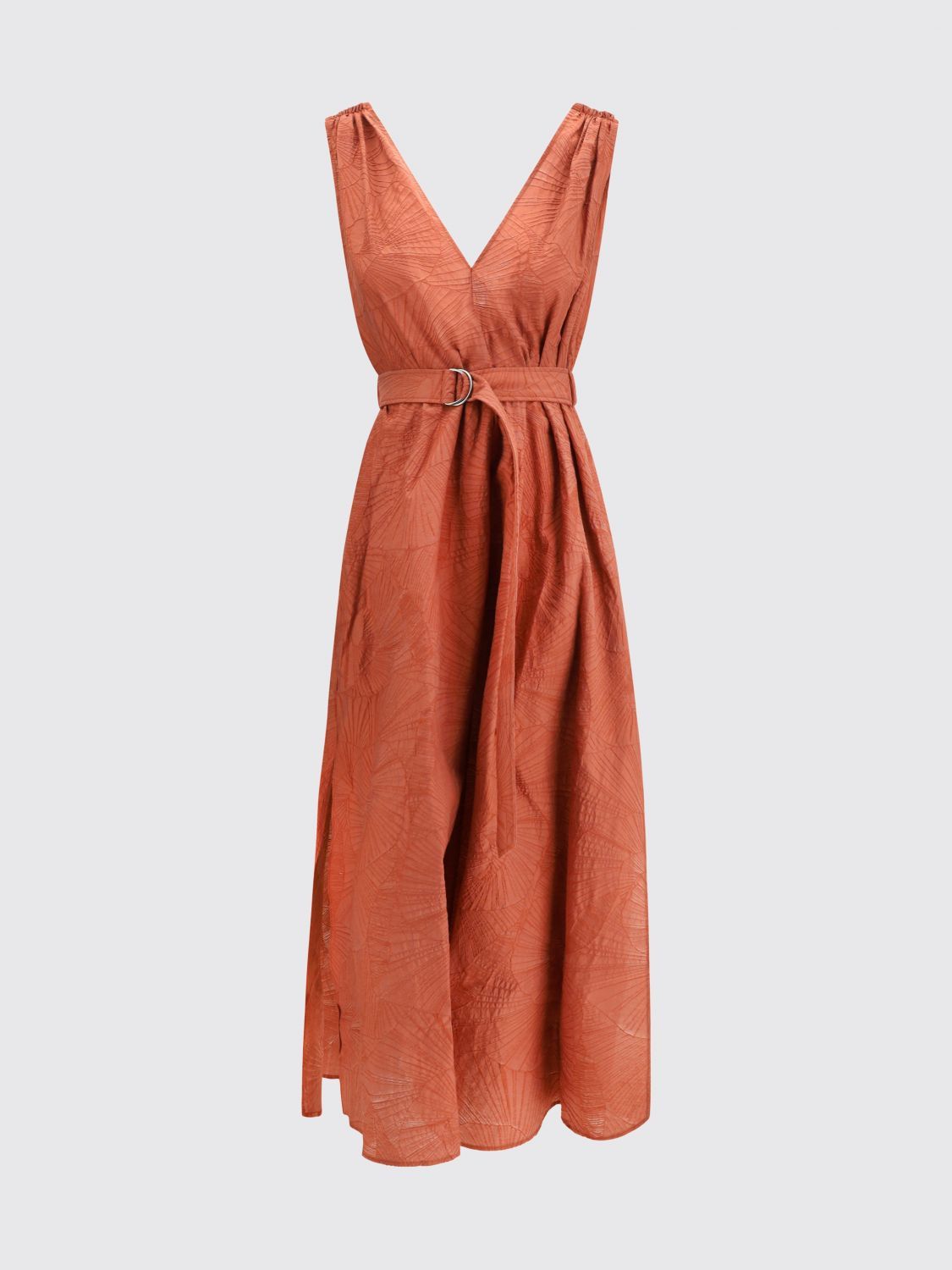 Brunello Cucinelli Brunello Cucinelli Dress Woman Orange Size S / US 4 / IT 40 - 2 Thumbnail