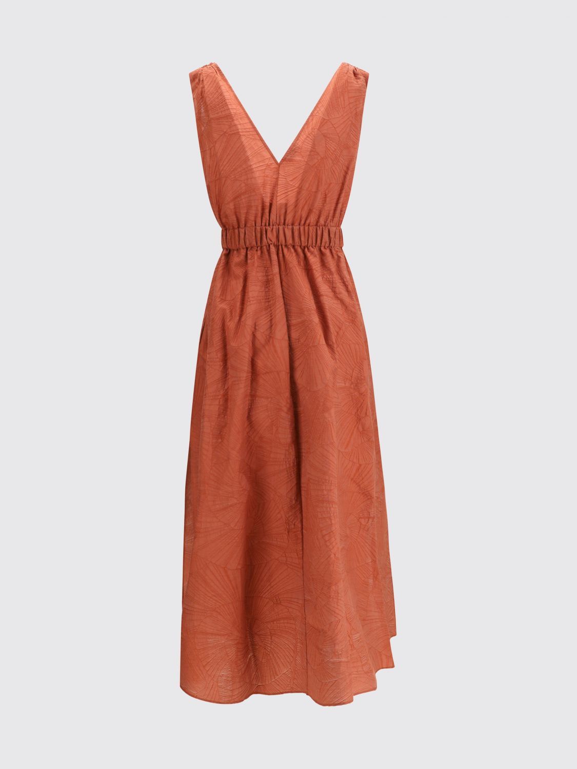 Brunello Cucinelli Brunello Cucinelli Dress Woman Orange Size S / US 4 / IT 40 - 3 Thumbnail