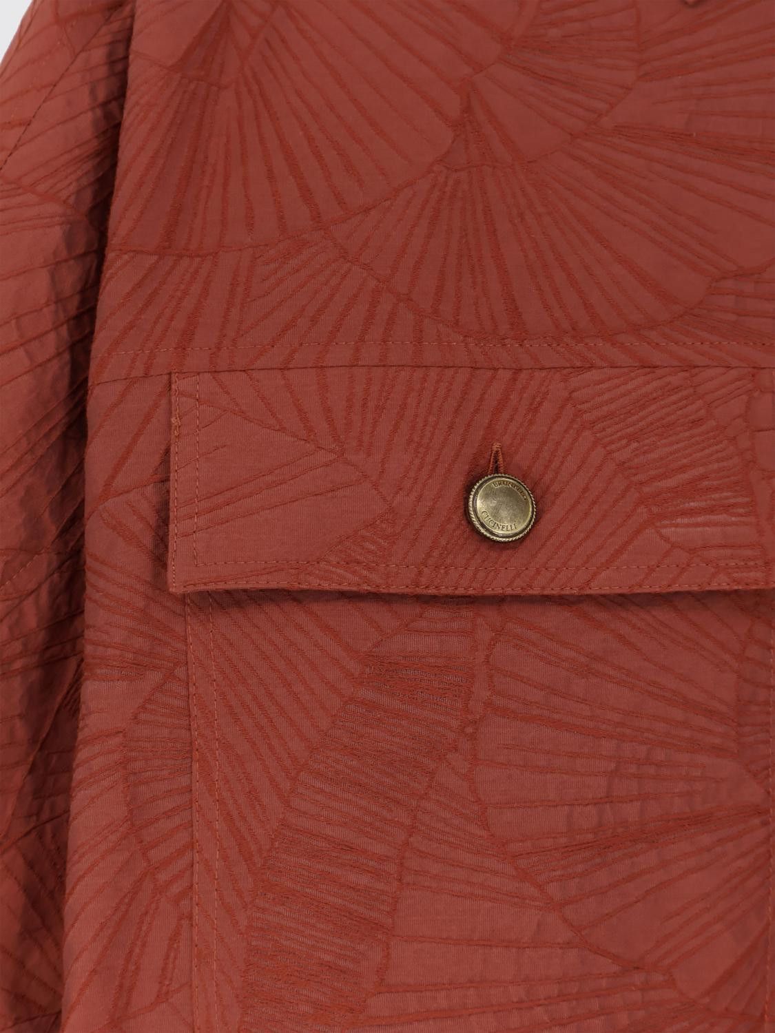 Brunello Cucinelli Brunello Cucinelli Shirt Woman Orange Size S / US 4 / IT 40 - 4 Thumbnail