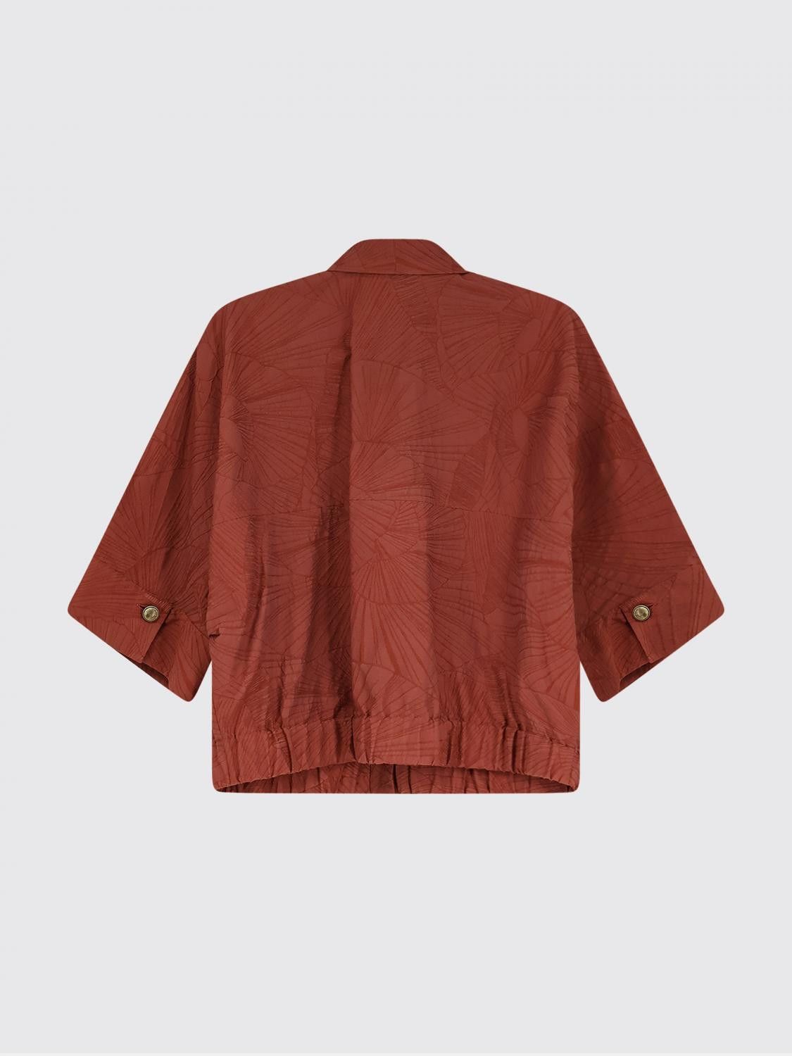 Brunello Cucinelli Brunello Cucinelli Shirt Woman Orange Size S / US 4 / IT 40 - 3 Thumbnail