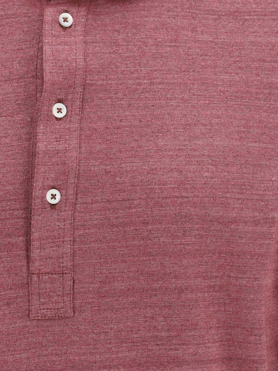 Brunello Cucinelli Brunello Cucinelli Polo Shirt Men Coral Size US M / EU 48-50 / 2 - 4 Thumbnail