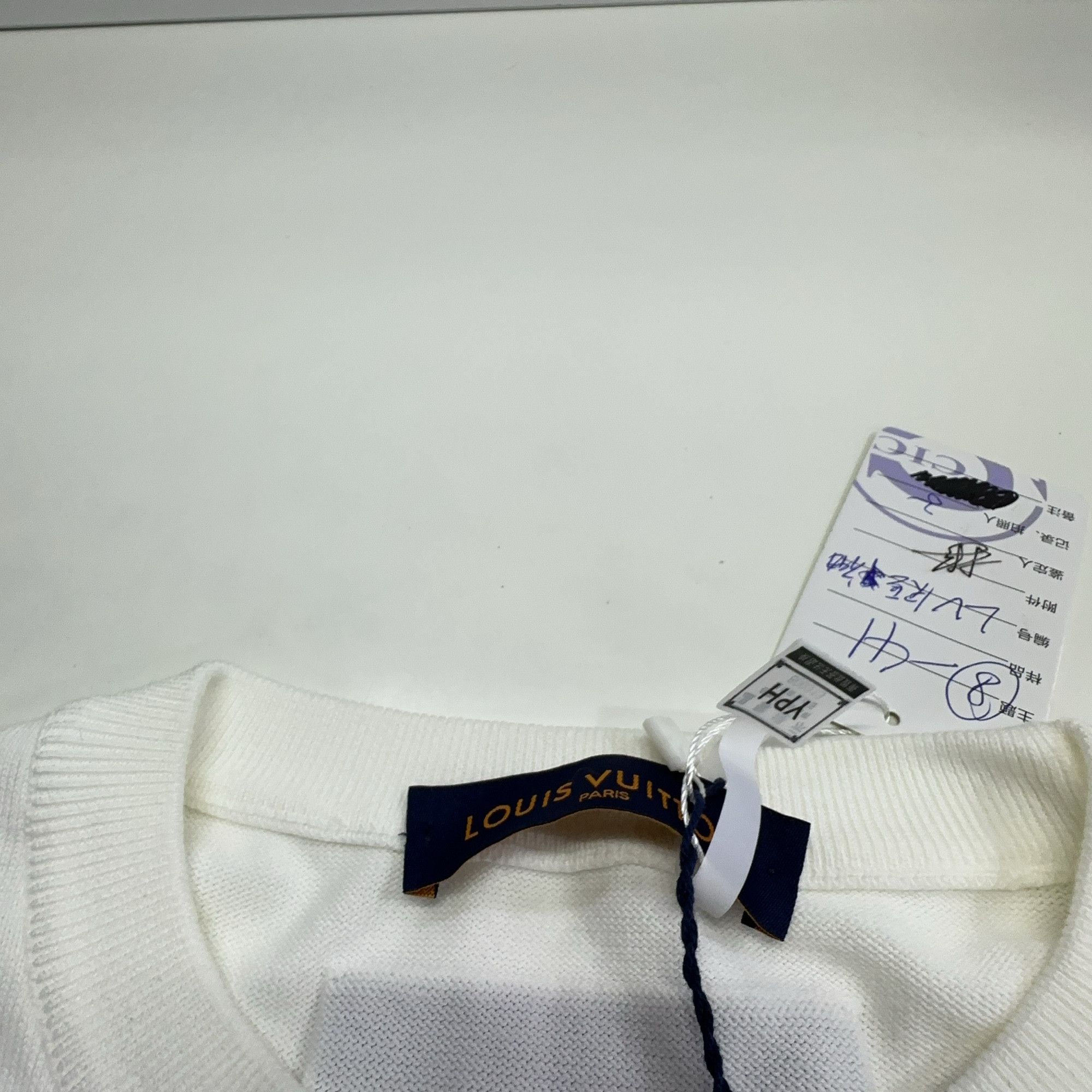 Louis Vuitton Louis Vuitton FW22 Geometric Pattern Knit T-Shirt L Size US L / EU 52-54 / 3 - 4 Thumbnail