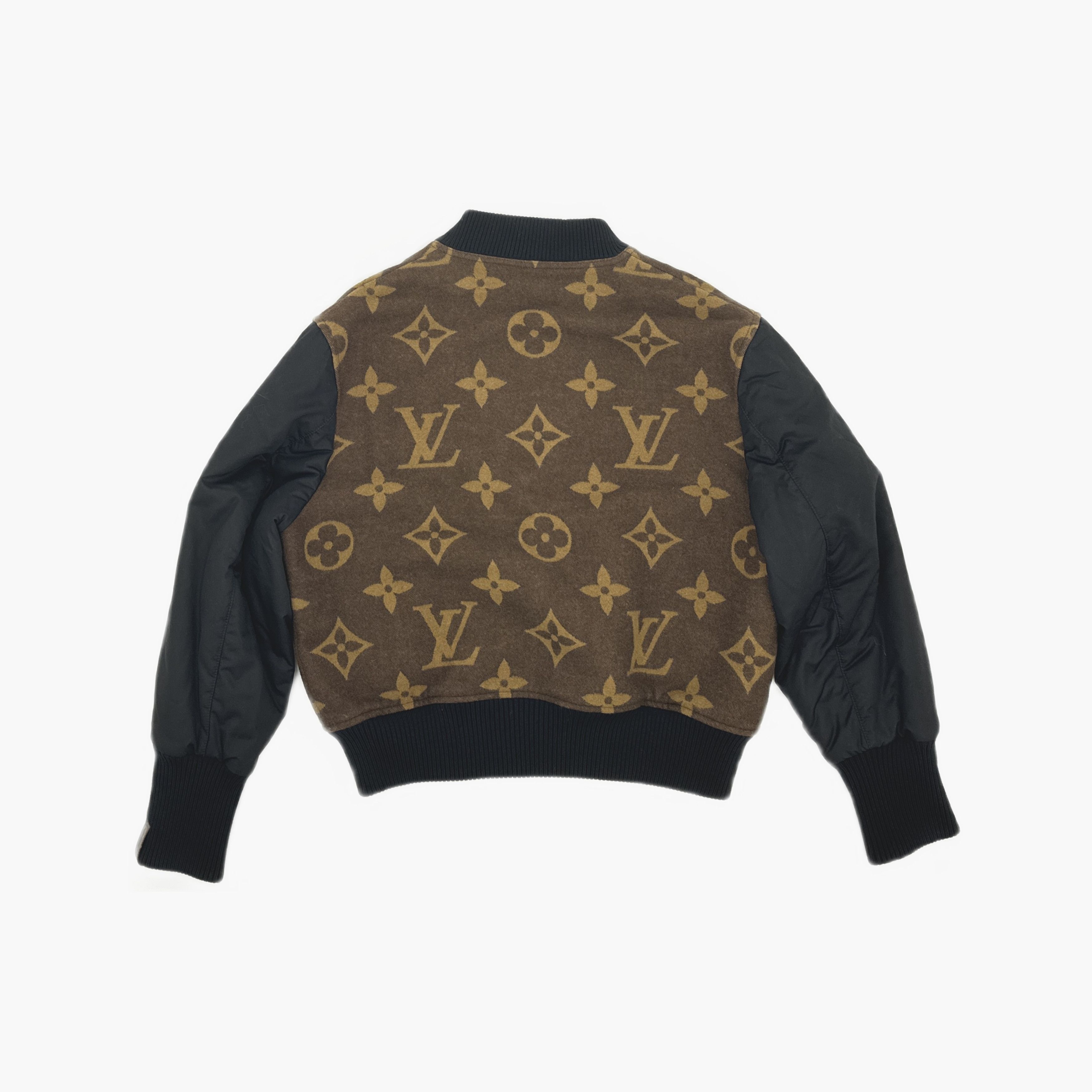 Louis Vuitton Louis Vuitton Monogram Jacquard Bomber Jacket 44 Size L / US 10 / IT 46 - 2 Thumbnail