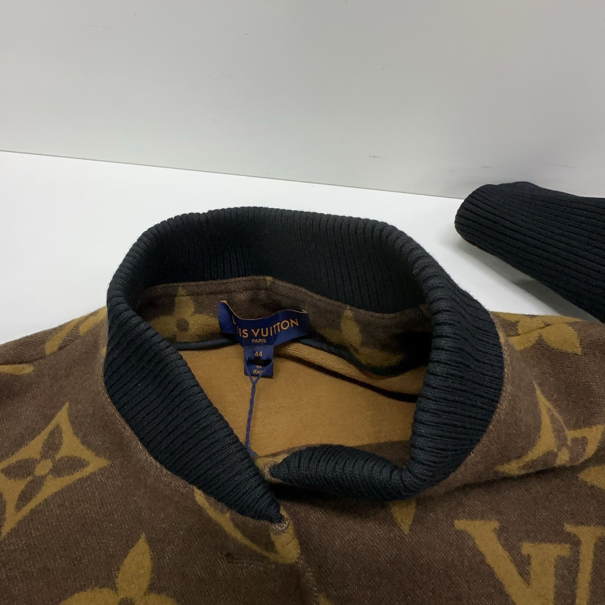 Louis Vuitton Louis Vuitton Monogram Jacquard Bomber Jacket 44 Size L / US 10 / IT 46 - 6 Thumbnail