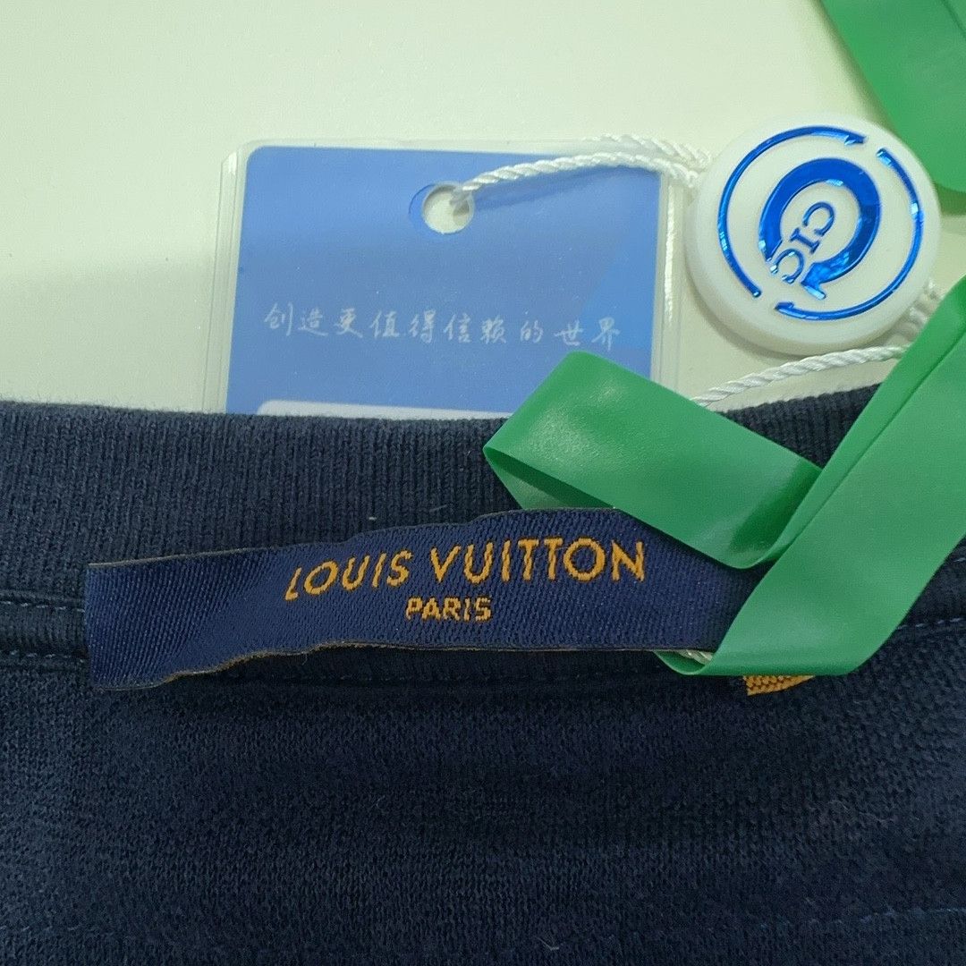 Louis Vuitton Louis Vuitton Beaded Monogram T-Shirt S Size US S / EU 44-46 / 1 - 4 Thumbnail