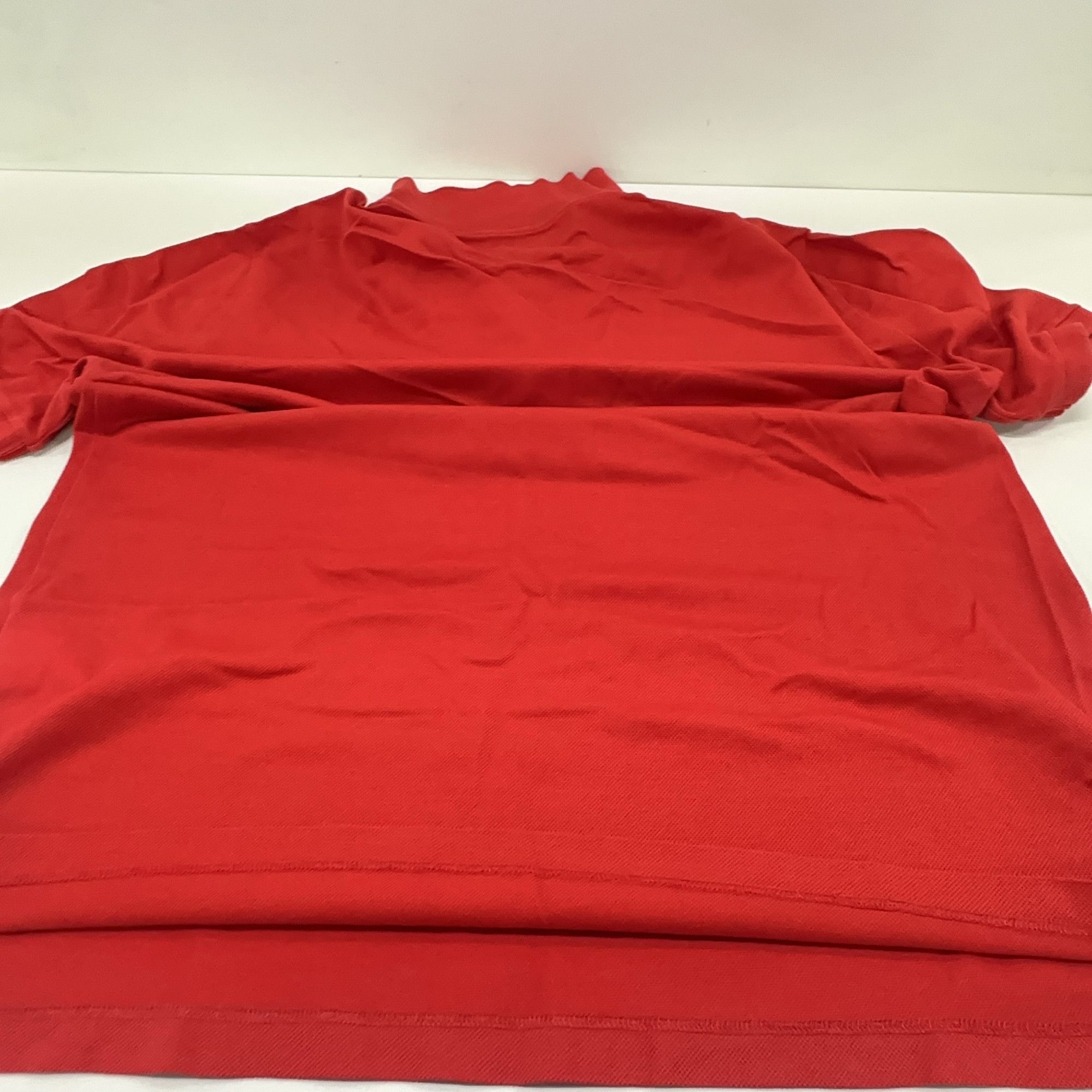 Louis Vuitton Louis Vuitton Red Piqué Cotton Polo Shirt L Size US L / EU 52-54 / 3 - 10 Thumbnail