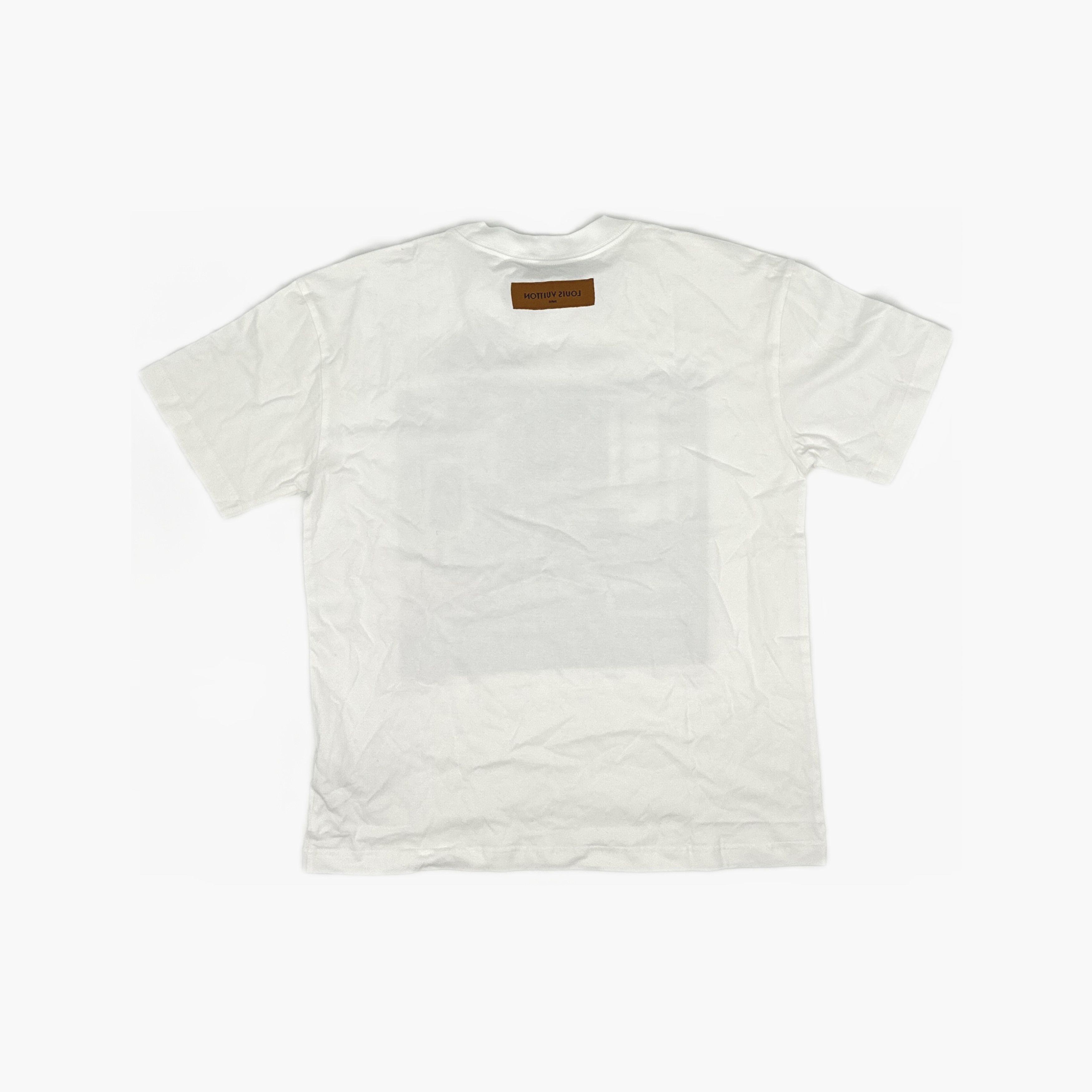 Louis Vuitton Louis Vuitton Painted Graphic T-Shirt US M Size US M / EU 48-50 / 2 - 2 Thumbnail