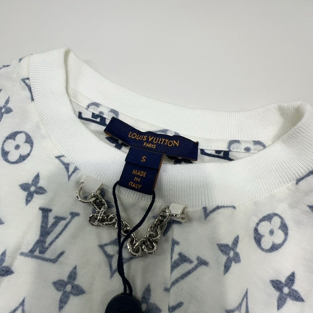 Louis Vuitton Louis Vuitton Monogram Chain T-Shirt Size S Size US S / EU 44-46 / 1 - 3 Thumbnail