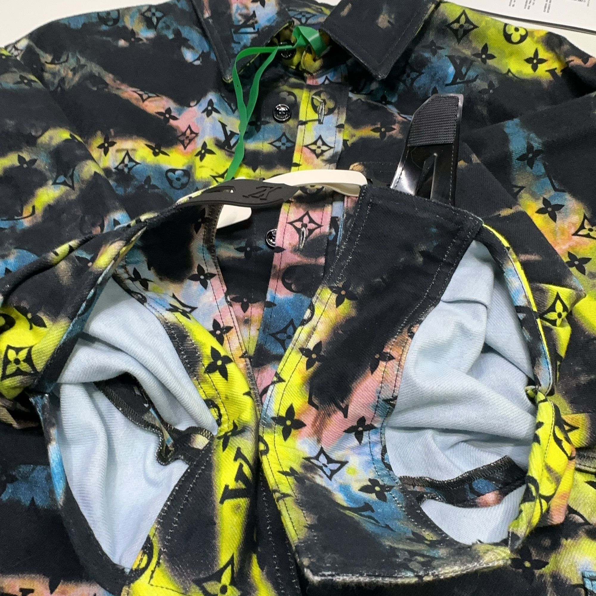 Louis Vuitton Louis Vuitton Multi Monogram Denim Shirt S Size US S / EU 44-46 / 1 - 10 Thumbnail