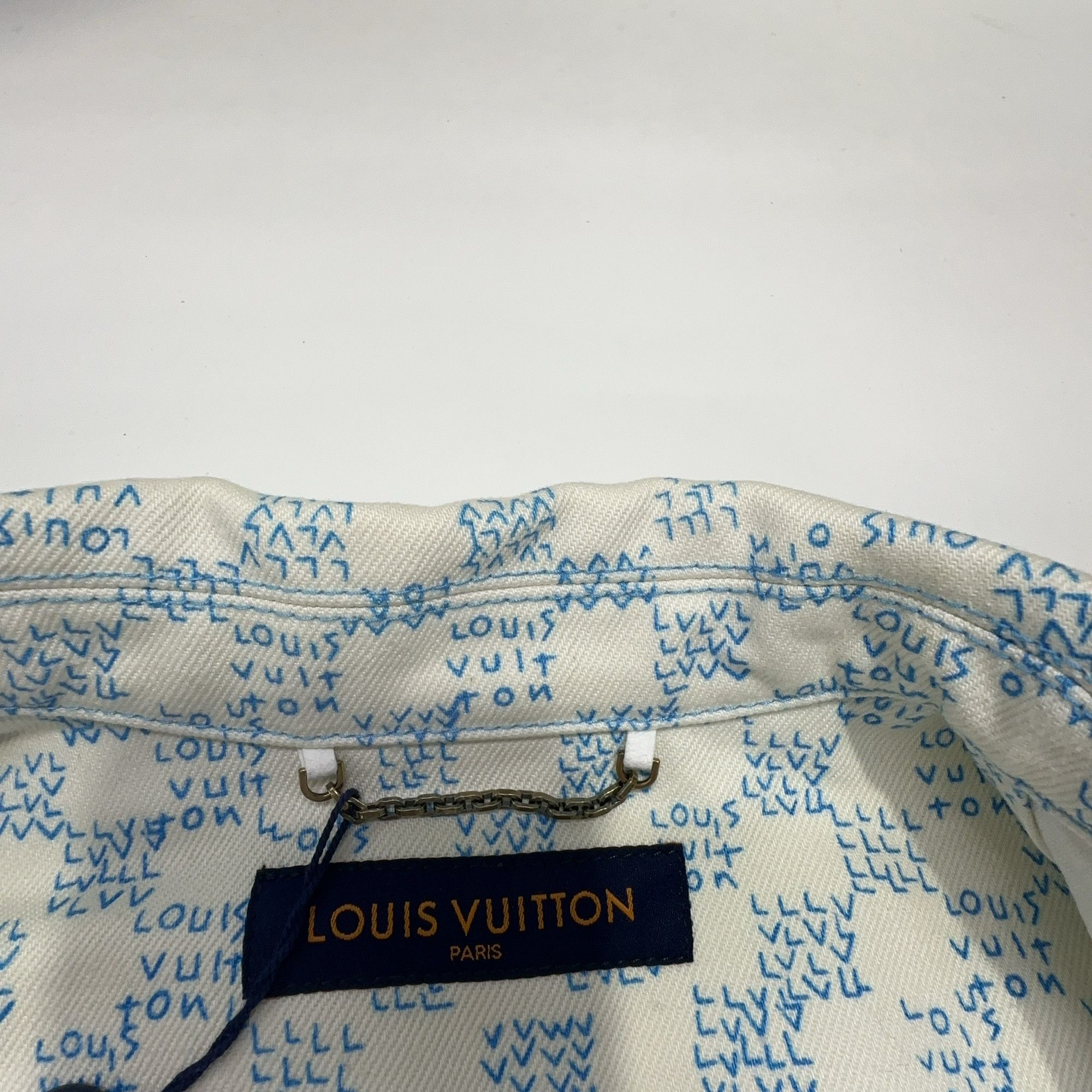 Louis Vuitton Louis Vuitton FW22 Landscape Denim Shirt S Size US S / EU 44-46 / 1 - 4 Thumbnail