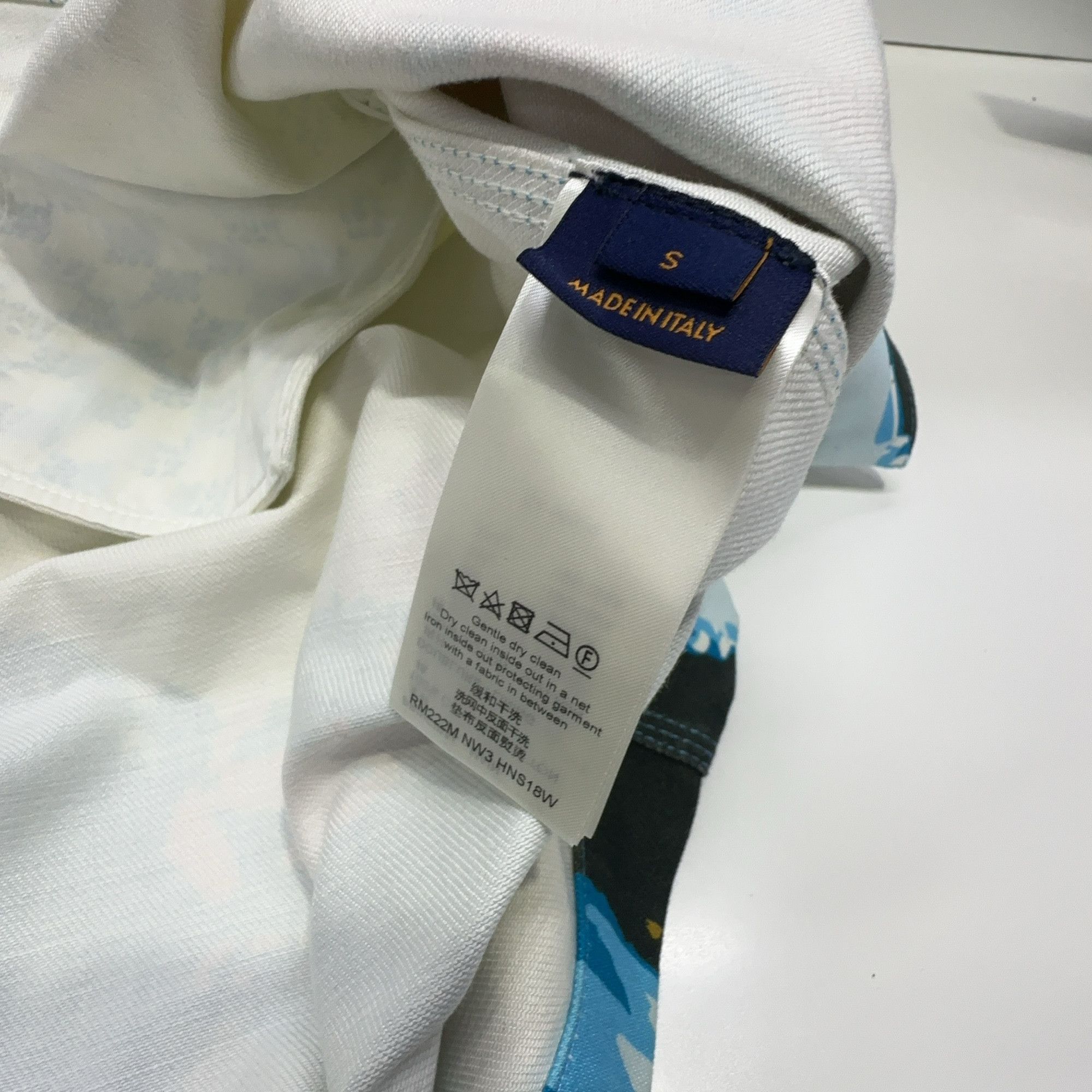 Louis Vuitton Louis Vuitton FW22 Landscape Denim Shirt S Size US S / EU 44-46 / 1 - 3 Thumbnail