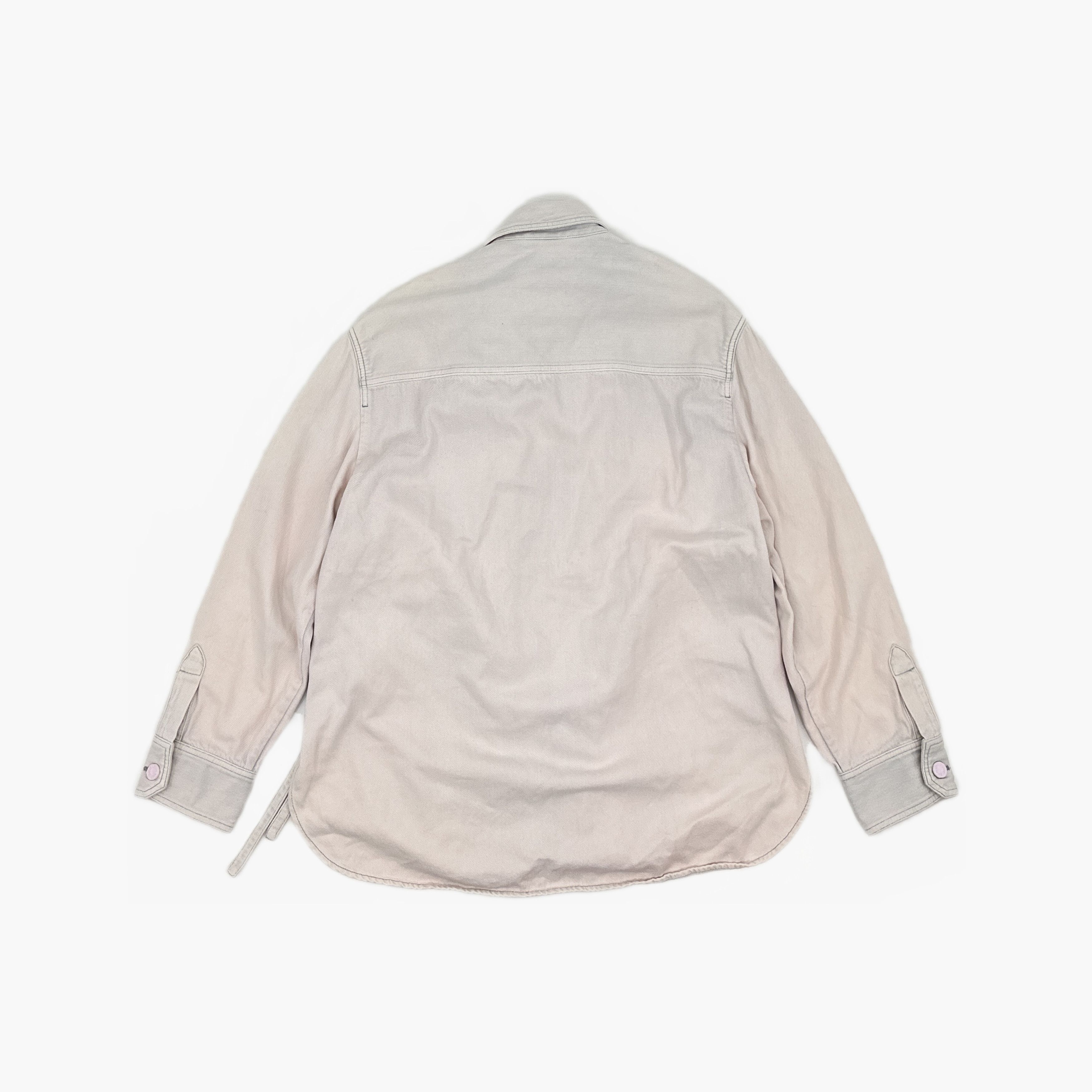 Louis Vuitton Louis Vuitton Bleached Denim Pocket Shirt XS Size US XS / EU 42 / 0 - 2 Thumbnail