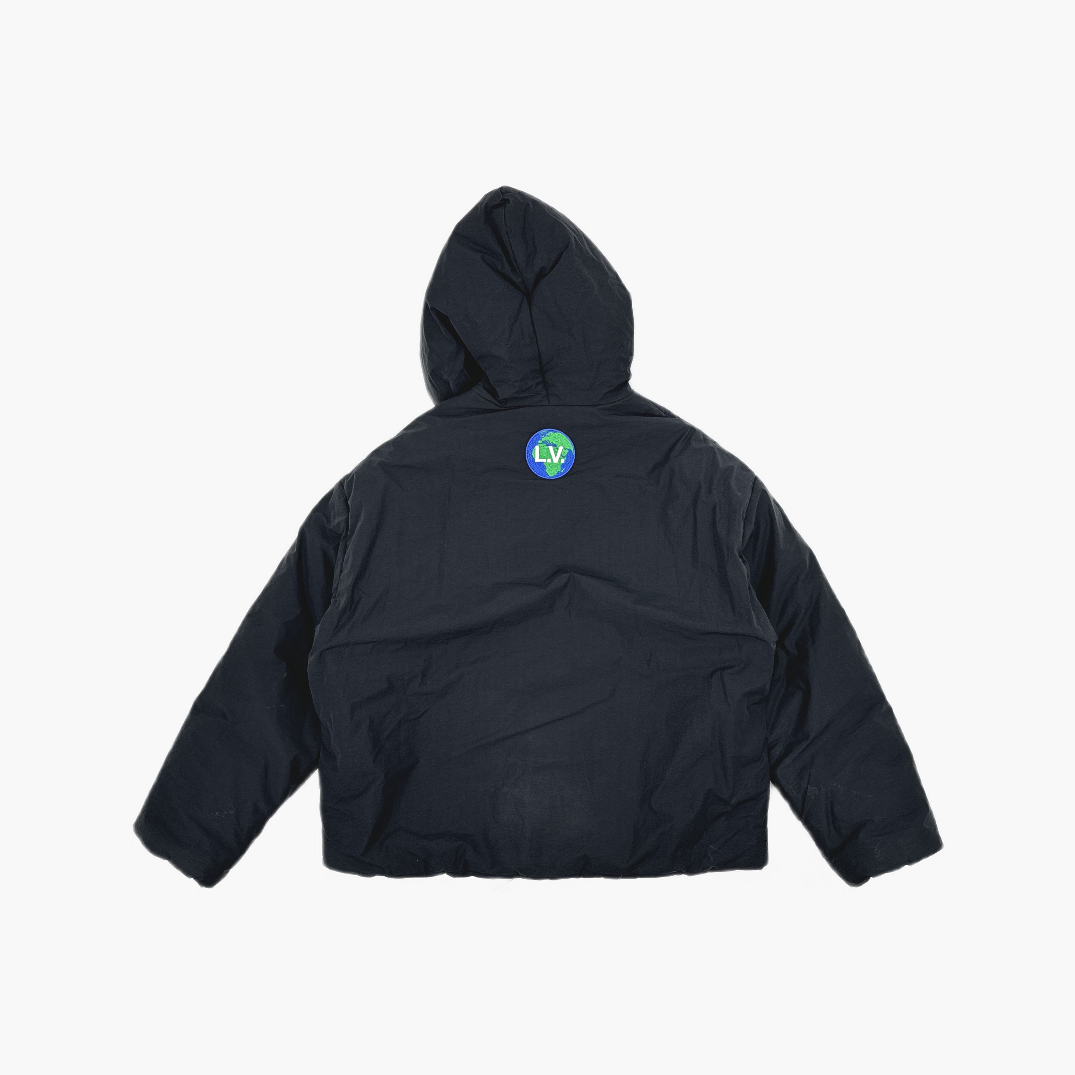 Louis Vuitton Louis Vuitton Hooded Earth Logo Padded Jacket 48 Size US M / EU 48-50 / 2 - 2 Thumbnail
