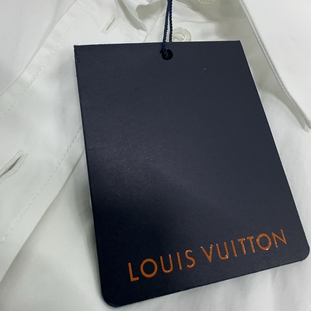 Louis Vuitton Louis Vuitton Embroidered Button Up Shirt 40 Size M / US 6-8 / IT 42-44 - 6 Thumbnail