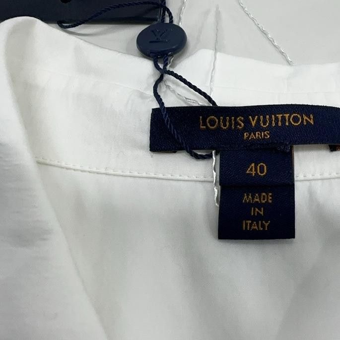 Louis Vuitton Louis Vuitton Embroidered Button Up Shirt 40 Size M / US 6-8 / IT 42-44 - 10 Thumbnail