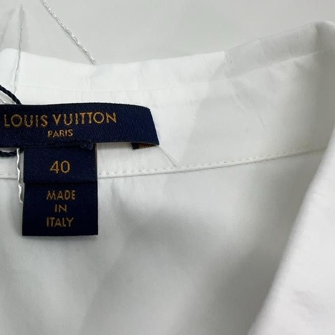 Louis Vuitton Louis Vuitton Embroidered Button Up Shirt 40 Size M / US 6-8 / IT 42-44 - 11 Thumbnail