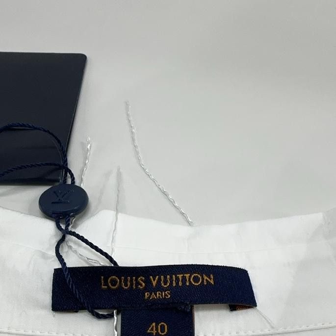 Louis Vuitton Louis Vuitton Embroidered Button Up Shirt 40 Size M / US 6-8 / IT 42-44 - 9 Thumbnail