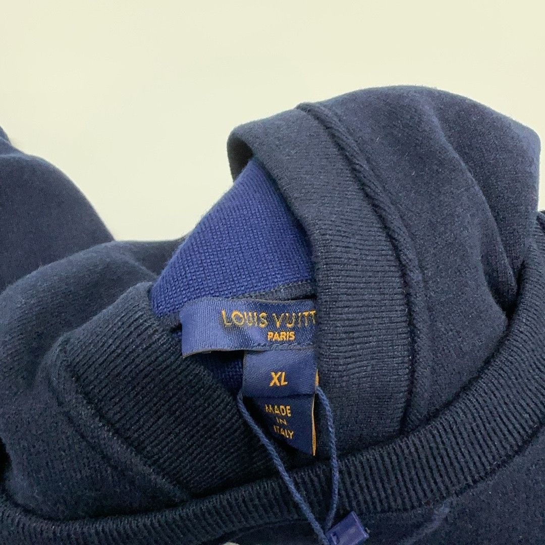 Louis Vuitton Louis Vuitton Logo Knit Hoodie XL Size XL / US 12-14 / IT 48-50 - 4 Thumbnail