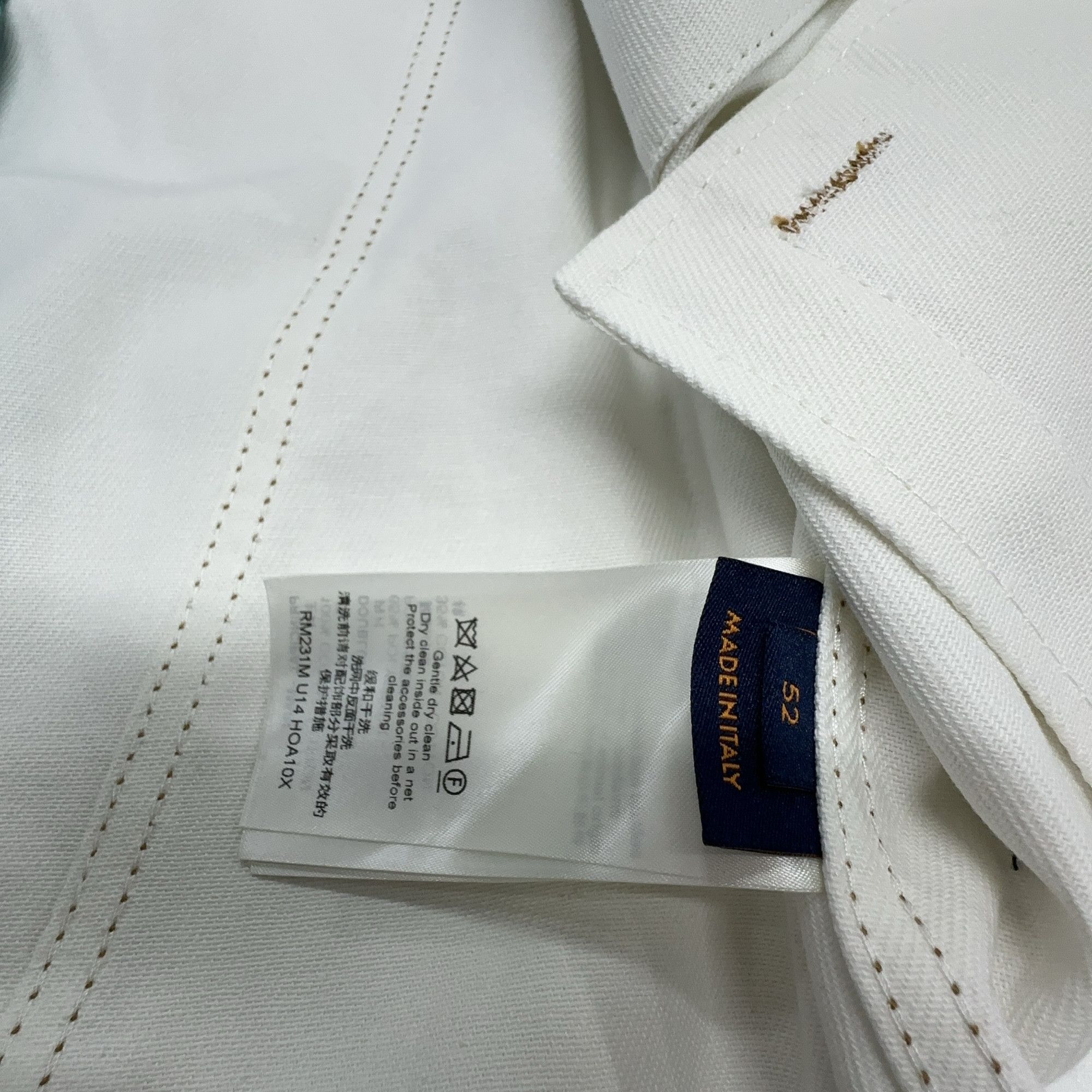 Louis Vuitton Louis Vuitton Spray Pattern Denim Jacket Size 52 Size US L / EU 52-54 / 3 - 3 Thumbnail