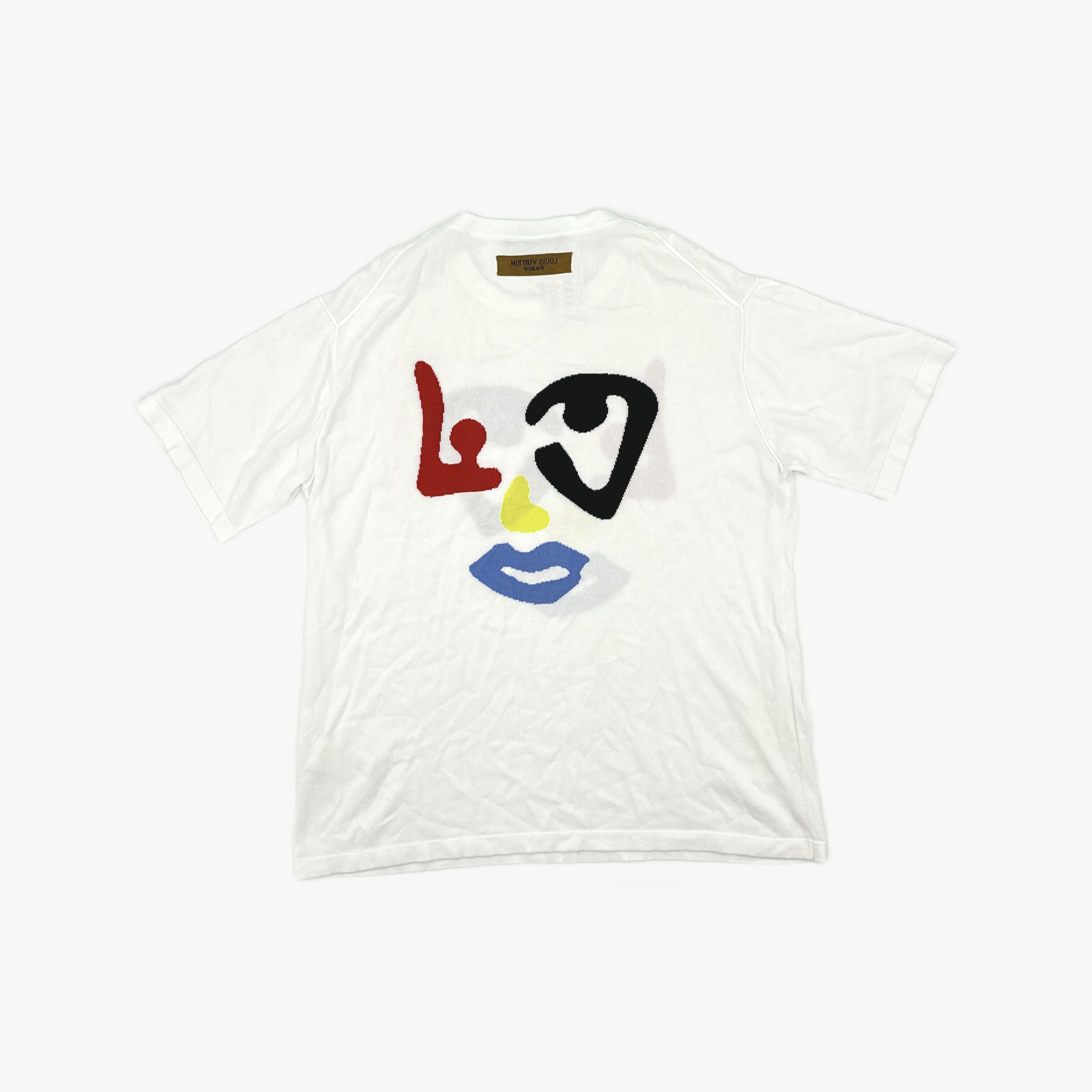 Louis Vuitton Louis Vuitton Geometric Face T-Shirt 4L Size US XXL / EU 58 / 5 - 2 Thumbnail