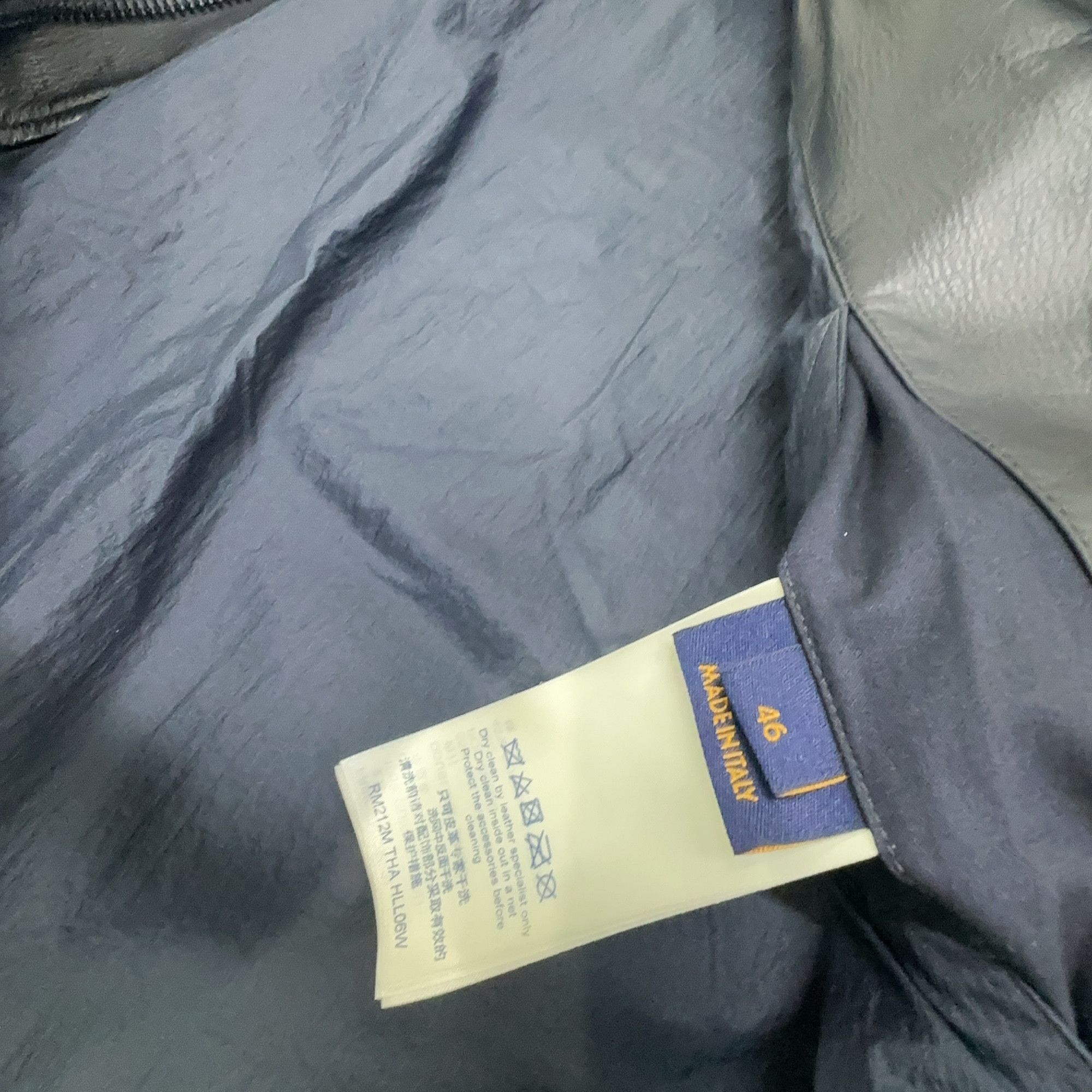 Louis Vuitton Louis Vuitton LV Zipper Leather Jacket 46 Size US S / EU 44-46 / 1 - 3 Thumbnail