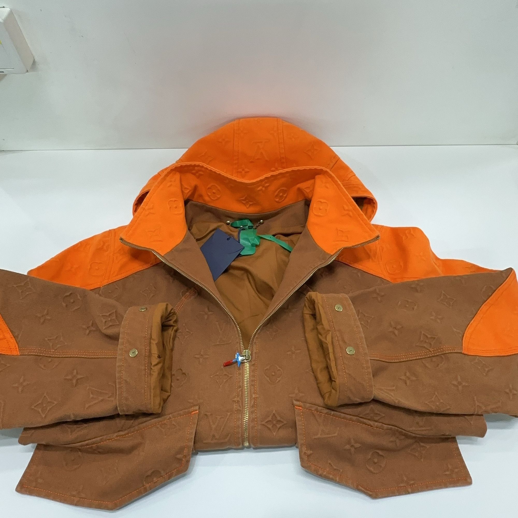 Louis Vuitton Louis Vuitton Monogram Denim Hooded Jacket 48 Size US M / EU 48-50 / 2 - 6 Thumbnail