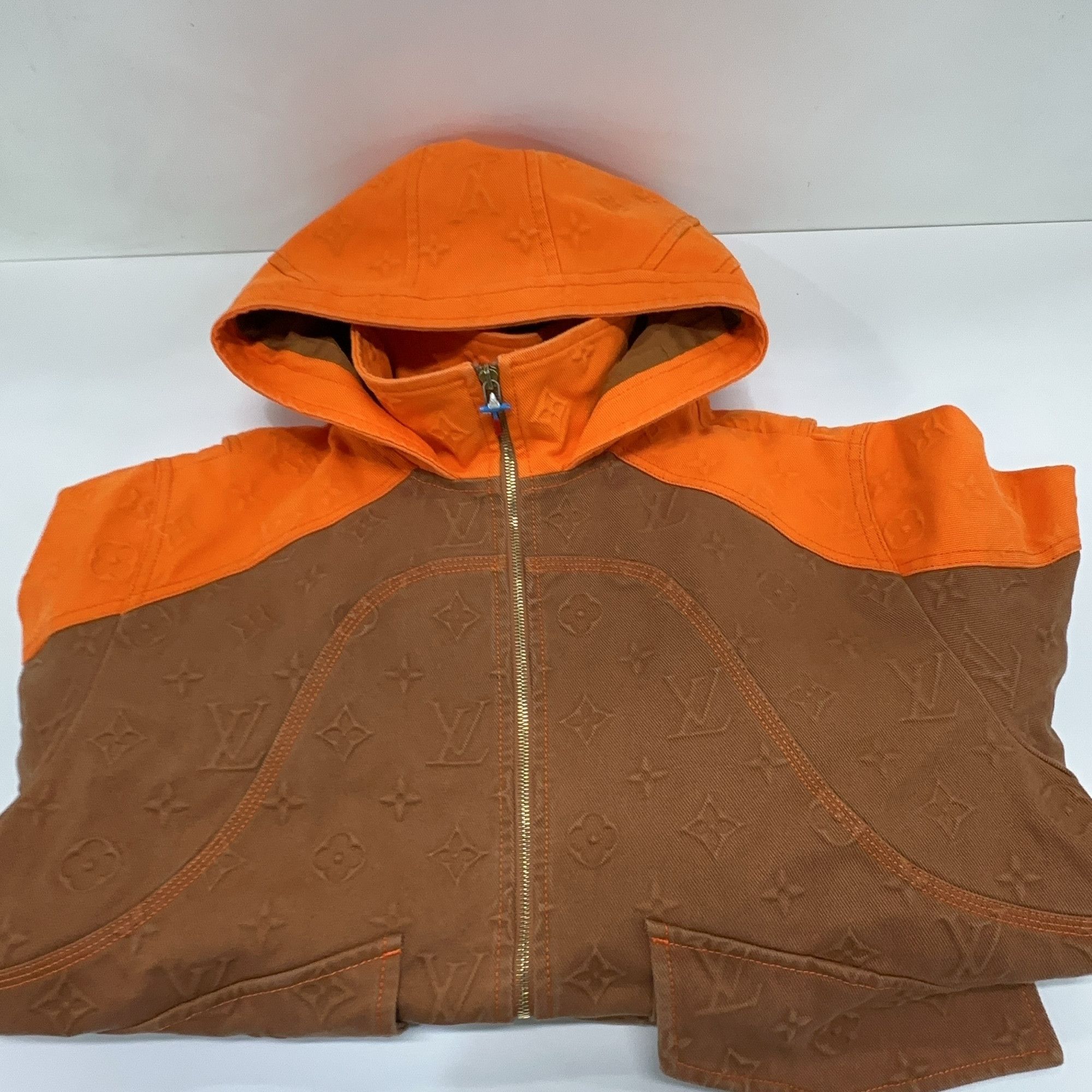 Louis Vuitton Louis Vuitton Monogram Denim Hooded Jacket 48 Size US M / EU 48-50 / 2 - 8 Thumbnail