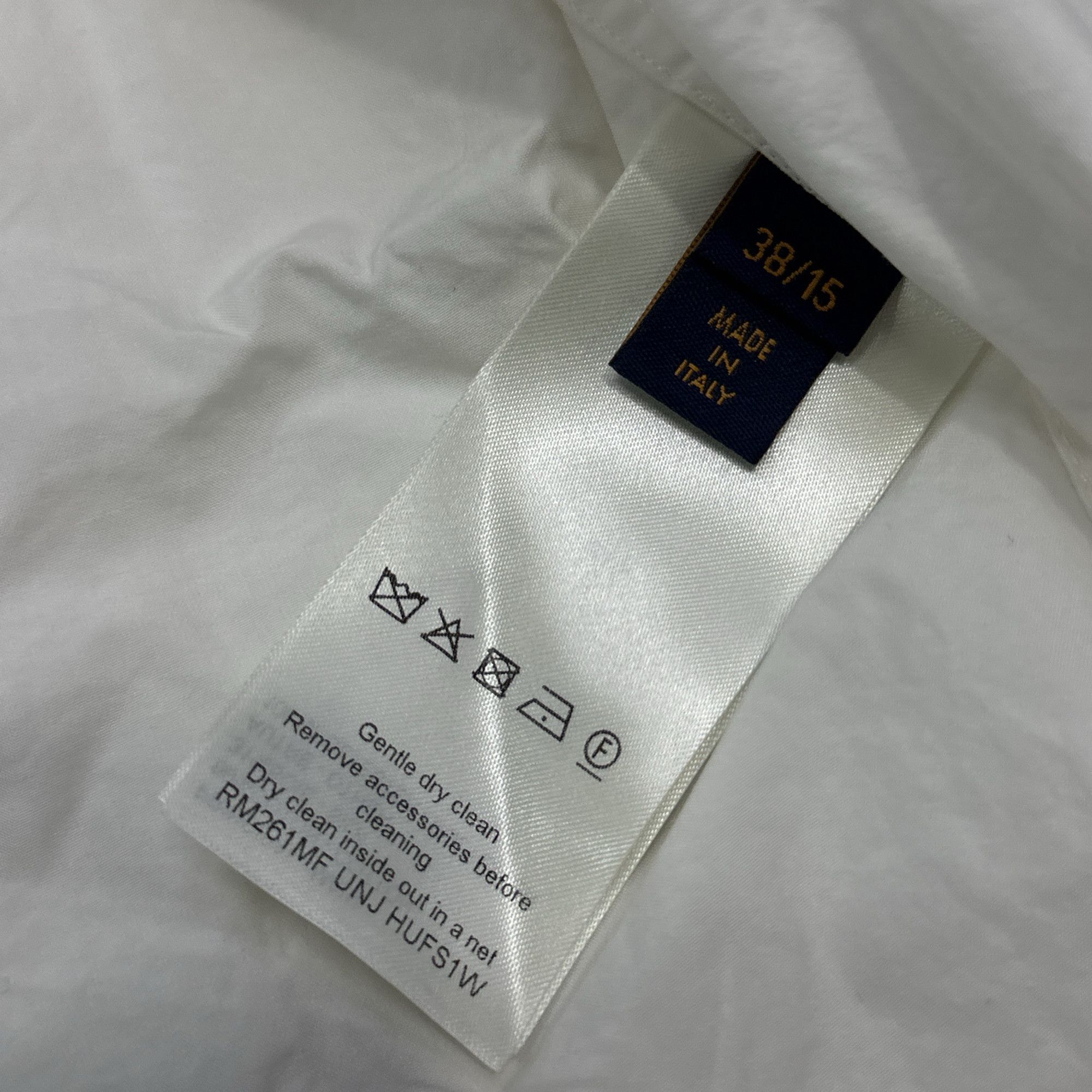 Louis Vuitton Louis Vuitton Pin Detail Shirt 38 Size US S / EU 44-46 / 1 - 4 Thumbnail