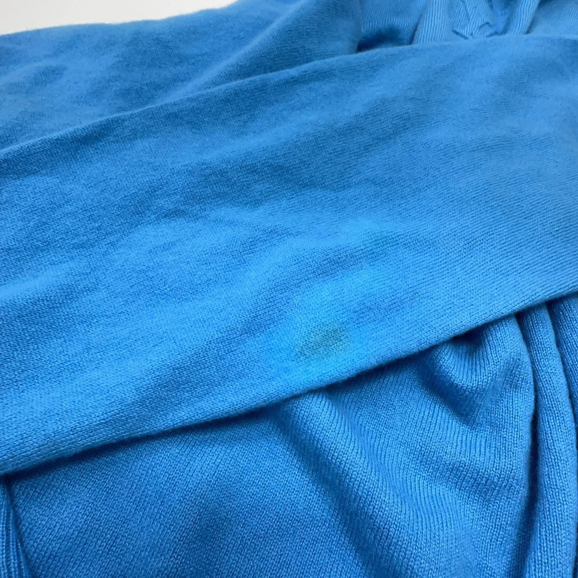 Louis Vuitton Louis Vuitton Blue Cashmere Logo Sweater XL Size US XL / EU 56 / 4 - 6 Thumbnail