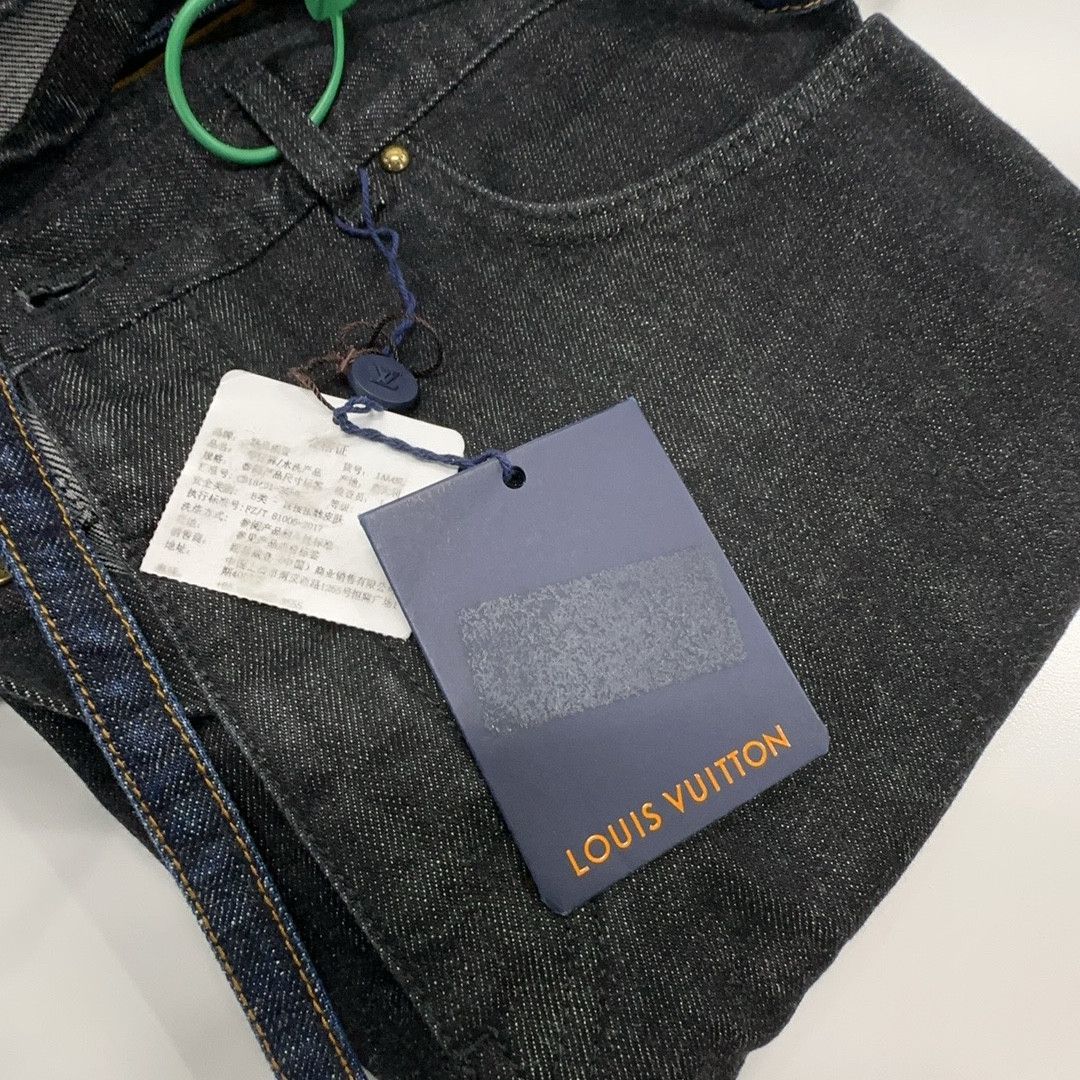 Louis Vuitton Louis Vuitton Bow Distressed Denim Jeans 32 Size US 32 / EU 48 - 3 Thumbnail