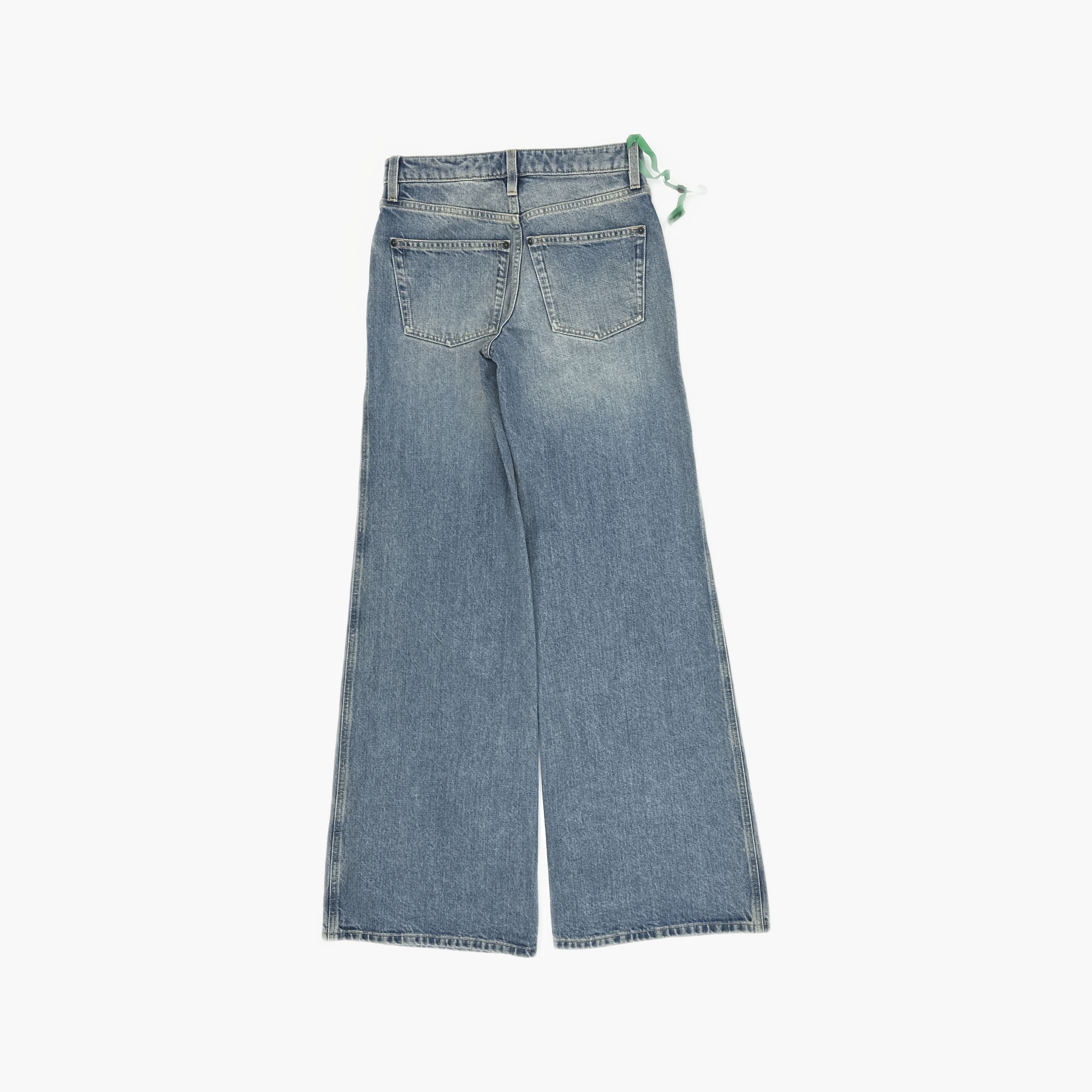 Louis Vuitton Louis Vuitton Monogram Patch Flare Jeans 32 Size 24" / US 00 / IT 34 - 2 Thumbnail