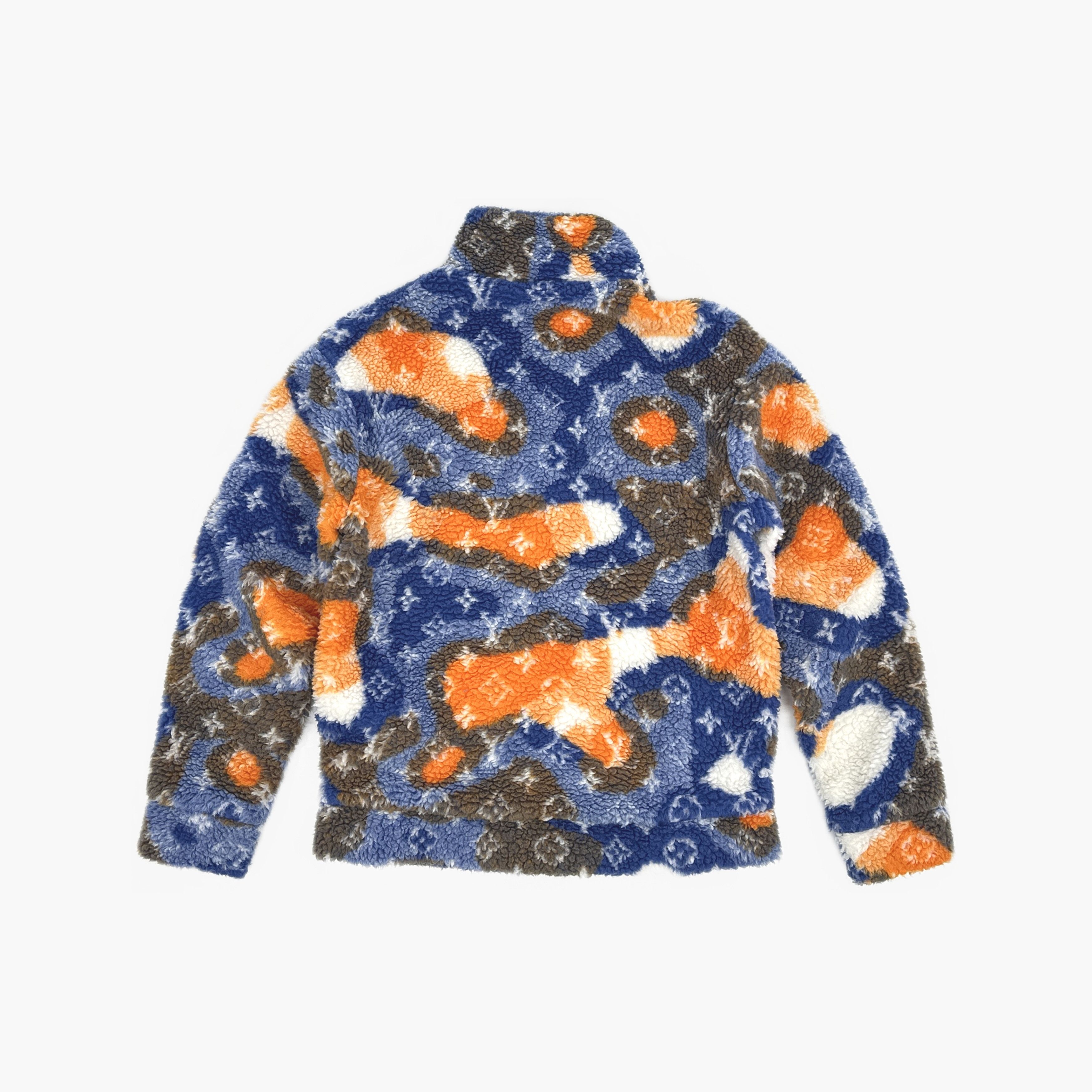 Louis Vuitton Louis Vuitton Monogram Logo Fleece Zip Jacket L Size US L / EU 52-54 / 3 - 2 Thumbnail