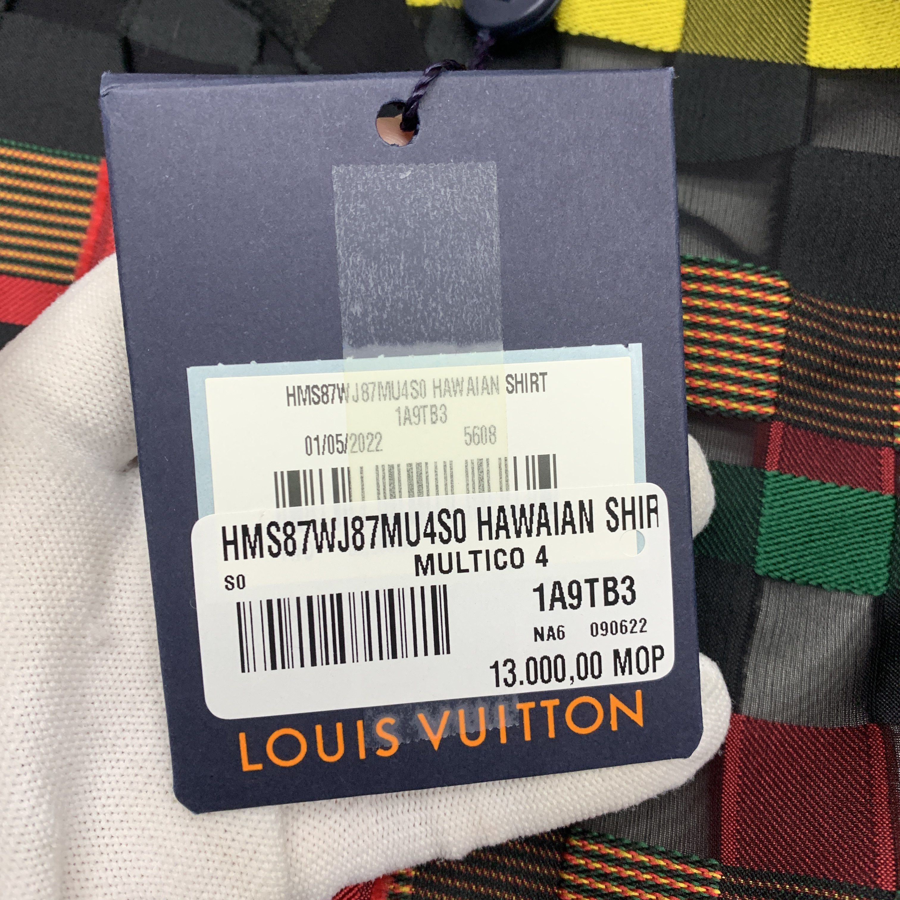 Louis Vuitton Louis Vuitton Checkerboard Hawaiian Shirt Size 0 Size US XS / EU 42 / 0 - 5 Thumbnail