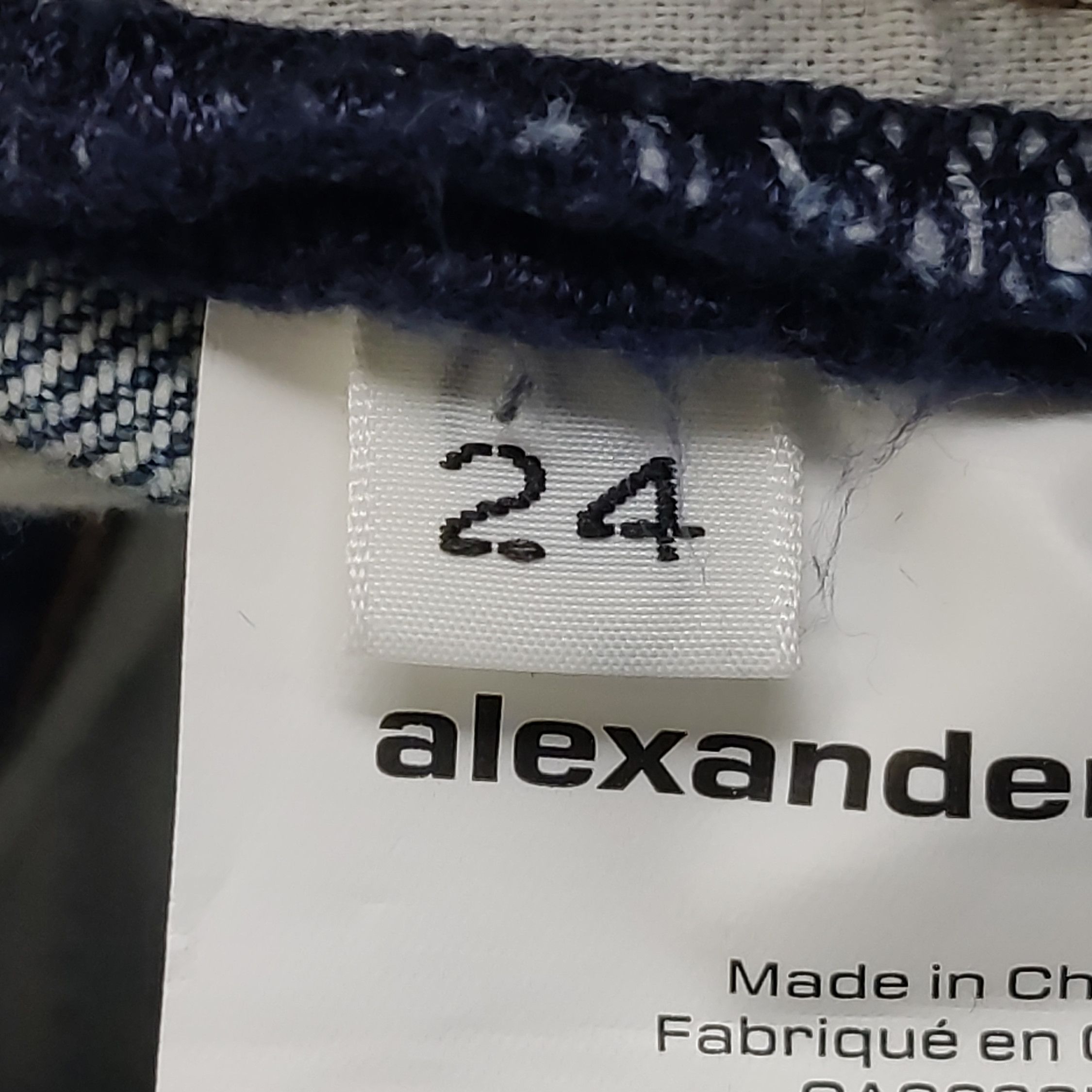 Alexander Wang Alexander Wang Women 24 Pants Size 24" / US 00 / IT 34 - 6 Thumbnail