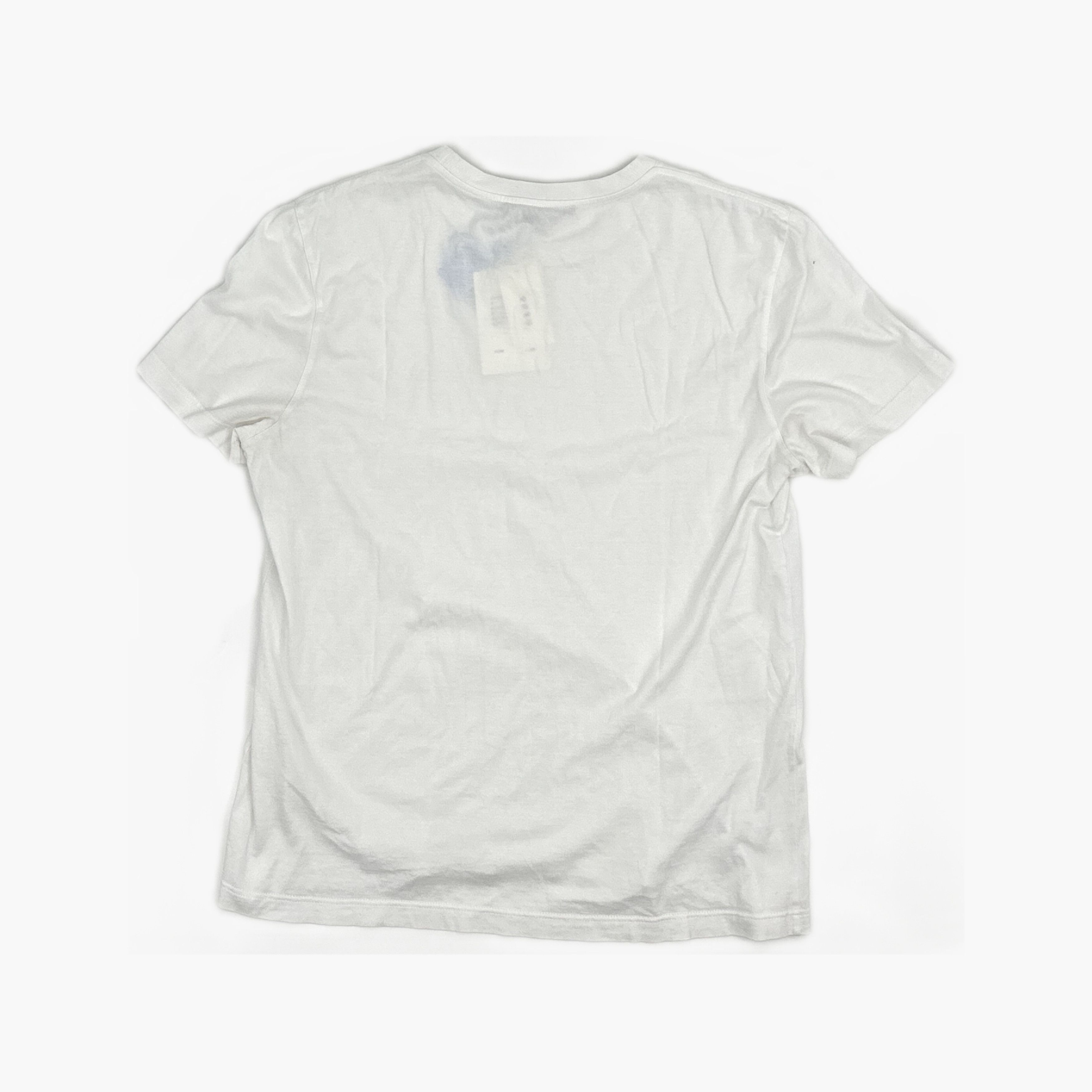 Louis Vuitton Louis Vuitton Embroidered Logo White T-Shirt M Size US M / EU 48-50 / 2 - 2 Thumbnail