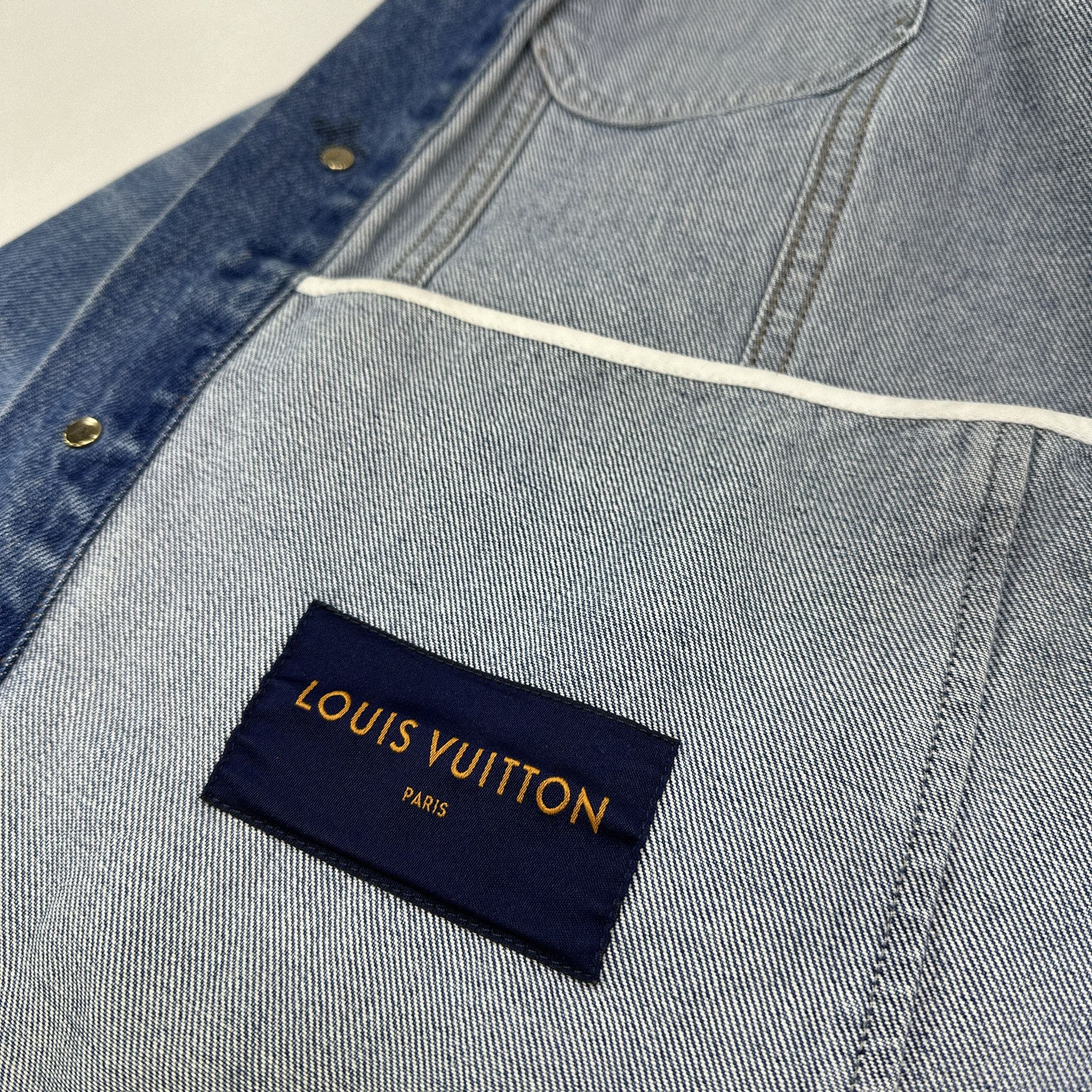 Louis Vuitton Louis Vuitton Monogram Denim Jacket 48 Size US M / EU 48-50 / 2 - 3 Thumbnail