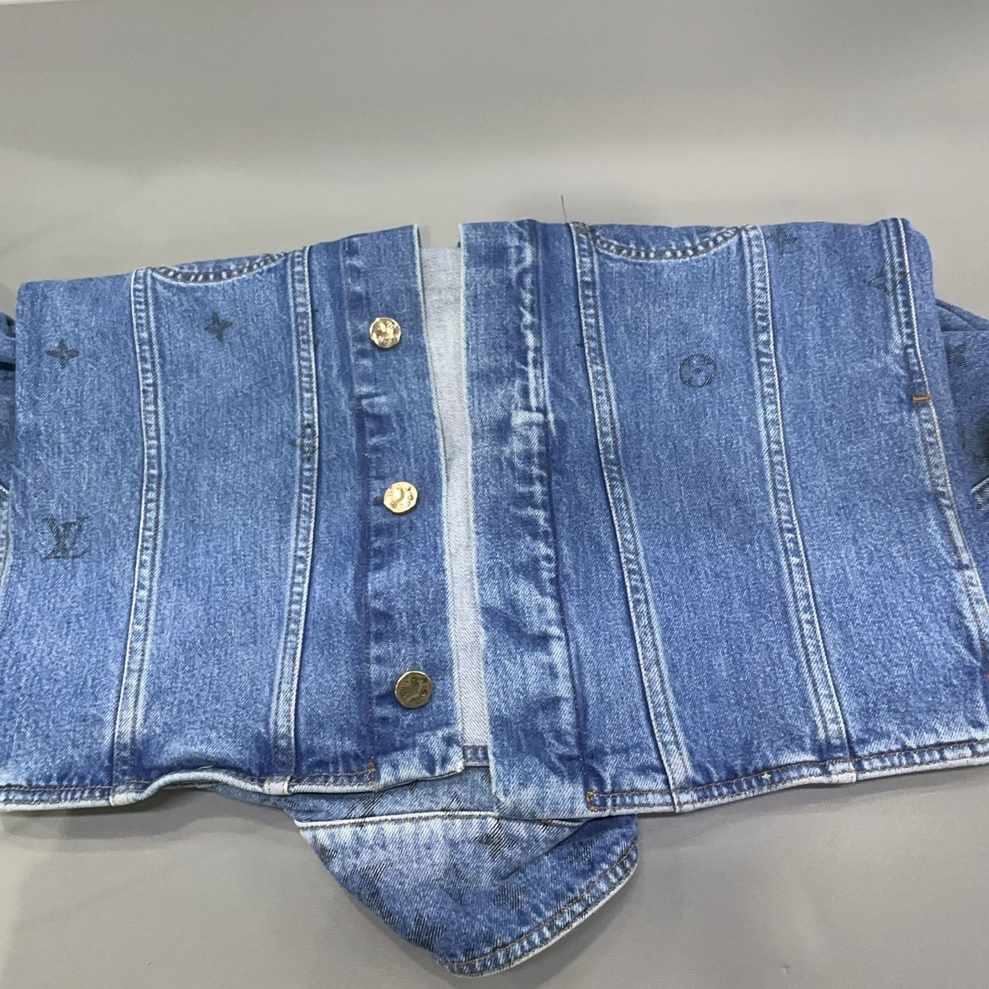 Louis Vuitton Louis Vuitton Monogram Denim Jacket 48 Size US M / EU 48-50 / 2 - 10 Thumbnail