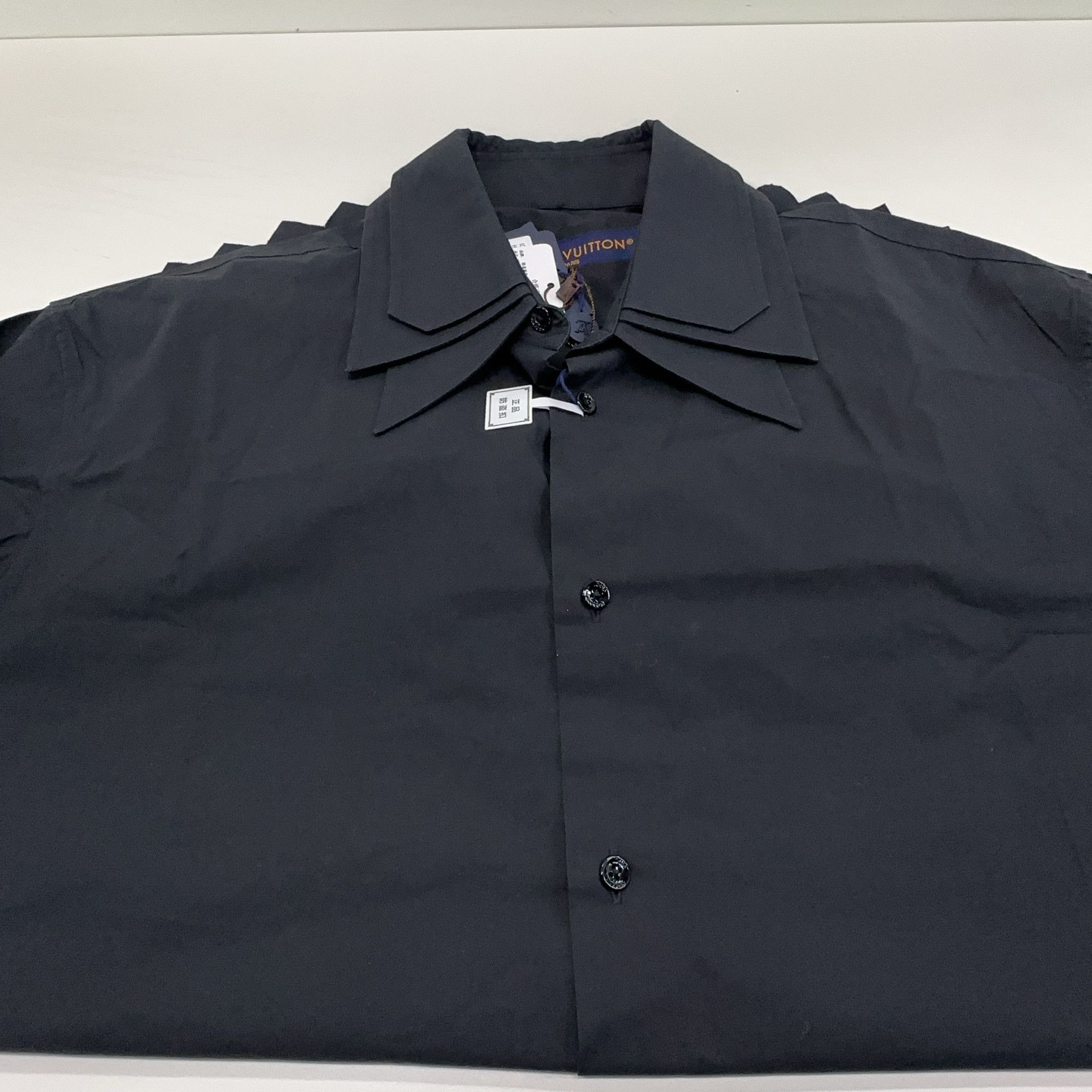 Louis Vuitton Louis Vuitton Iconic Collars Jagged Hem Shirt XS Size US XS / EU 42 / 0 - 8 Thumbnail