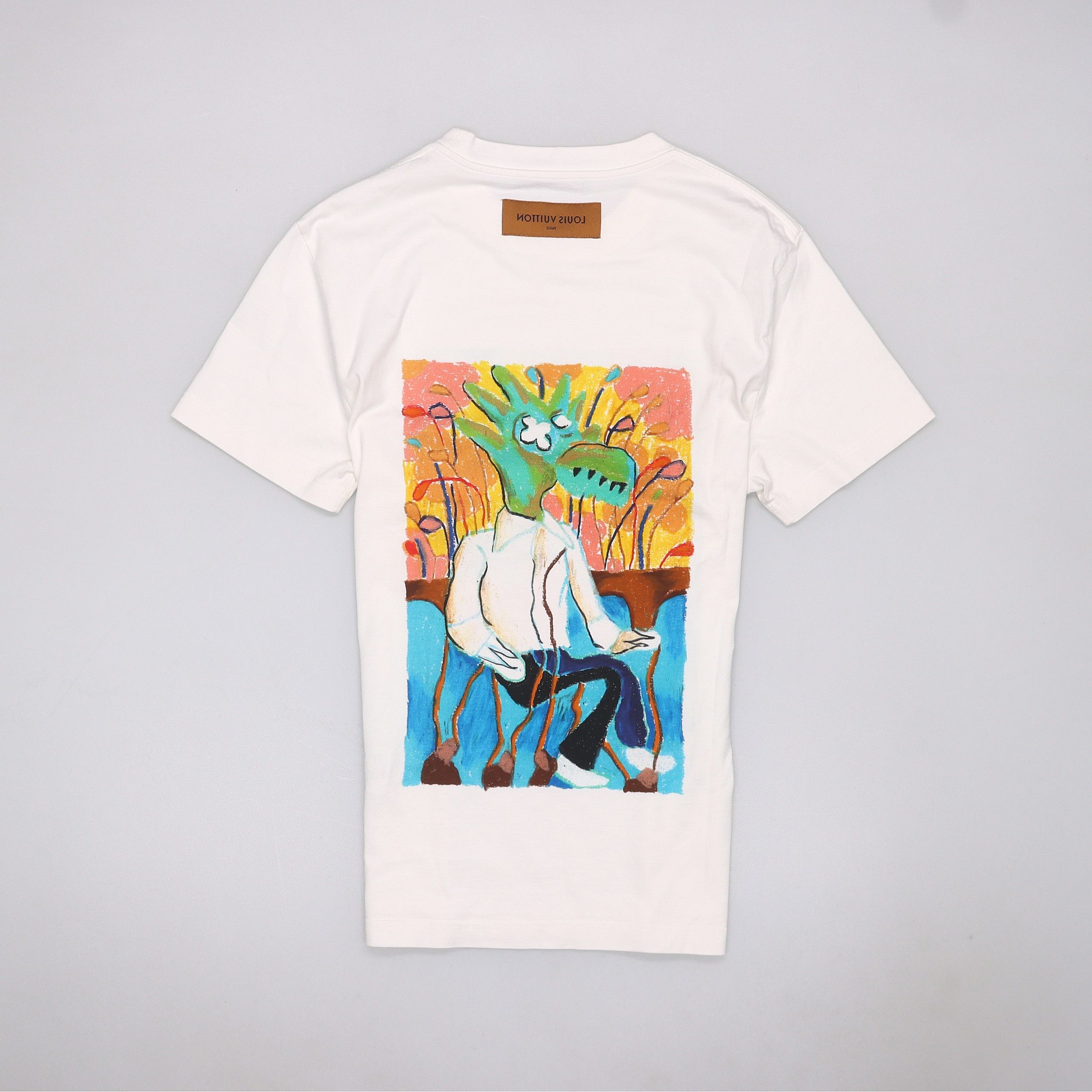 Louis Vuitton Louis Vuitton Graphic T-Shirt XS Size US XS / EU 42 / 0 - 8 Thumbnail