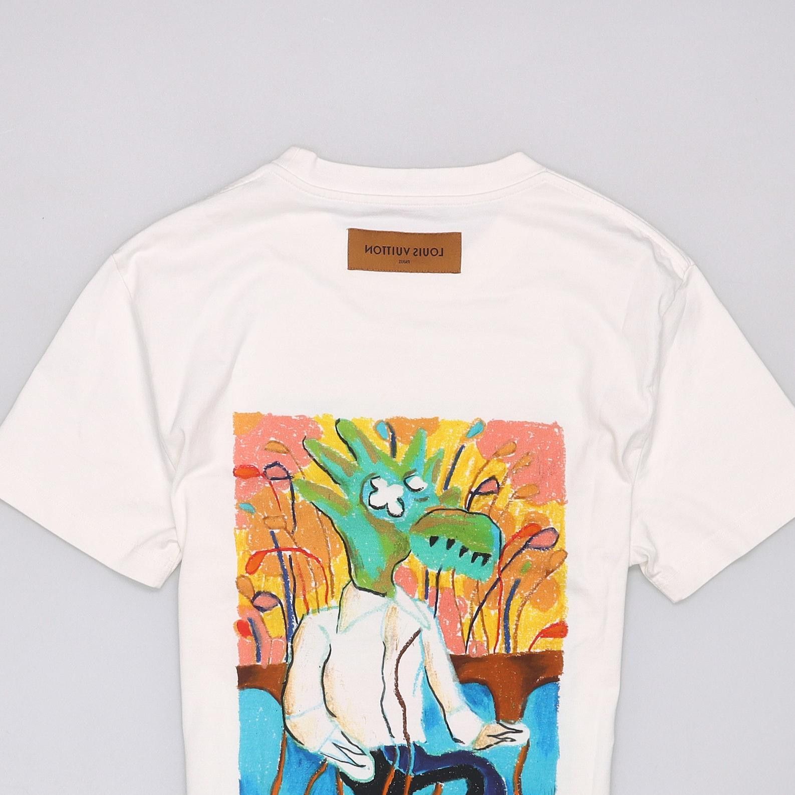 Louis Vuitton Louis Vuitton Graphic T-Shirt XS Size US XS / EU 42 / 0 - 9 Thumbnail