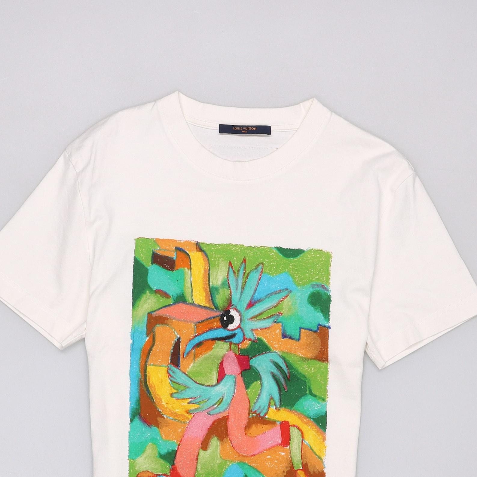 Louis Vuitton Louis Vuitton Graphic T-Shirt XS Size US XS / EU 42 / 0 - 3 Thumbnail