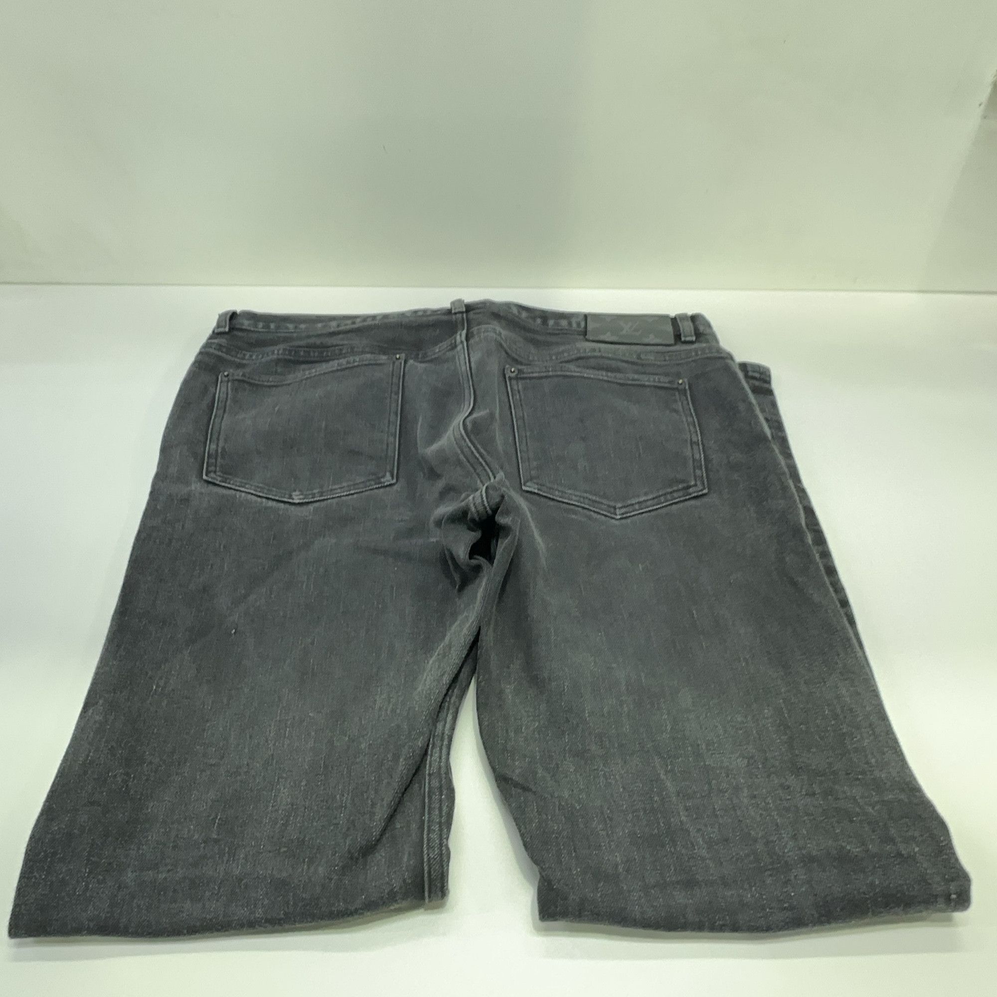 Louis Vuitton Louis Vuitton Slim Stretch Black Denim Jeans 36 Size US 30 / EU 46 - 10 Thumbnail