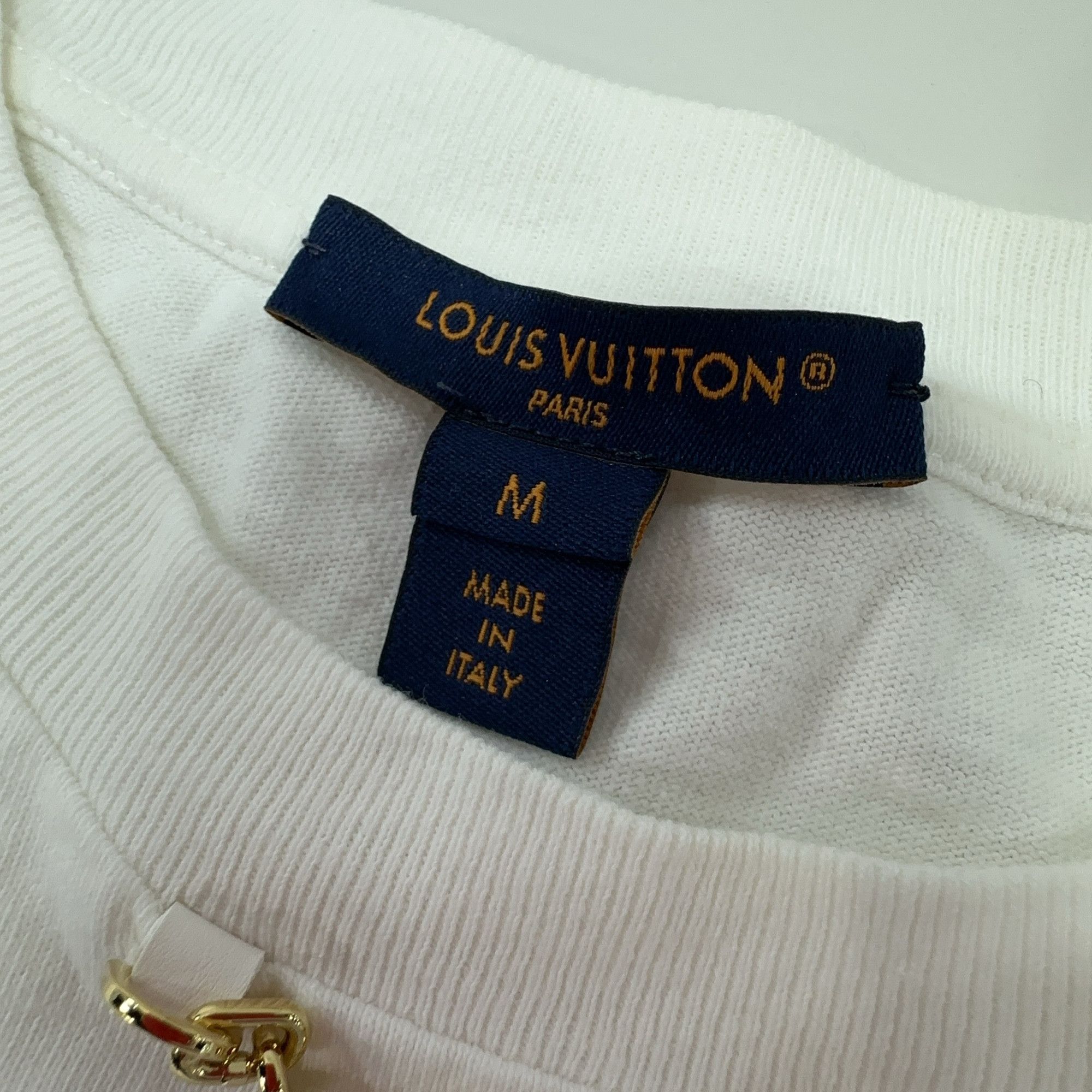 Louis Vuitton Louis Vuitton Logo Embroidered T-Shirt M Size M / US 6-8 / IT 42-44 - 3 Thumbnail