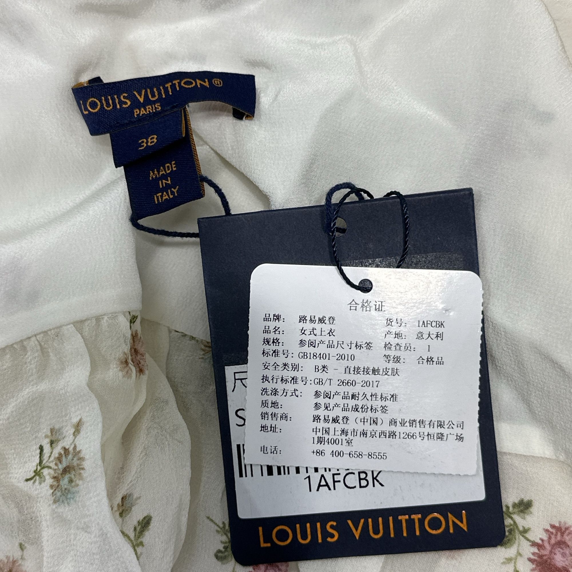 Louis Vuitton Louis Vuitton Floral Print Pleated Blouse 38 Size S / US 4 / IT 40 - 3 Thumbnail