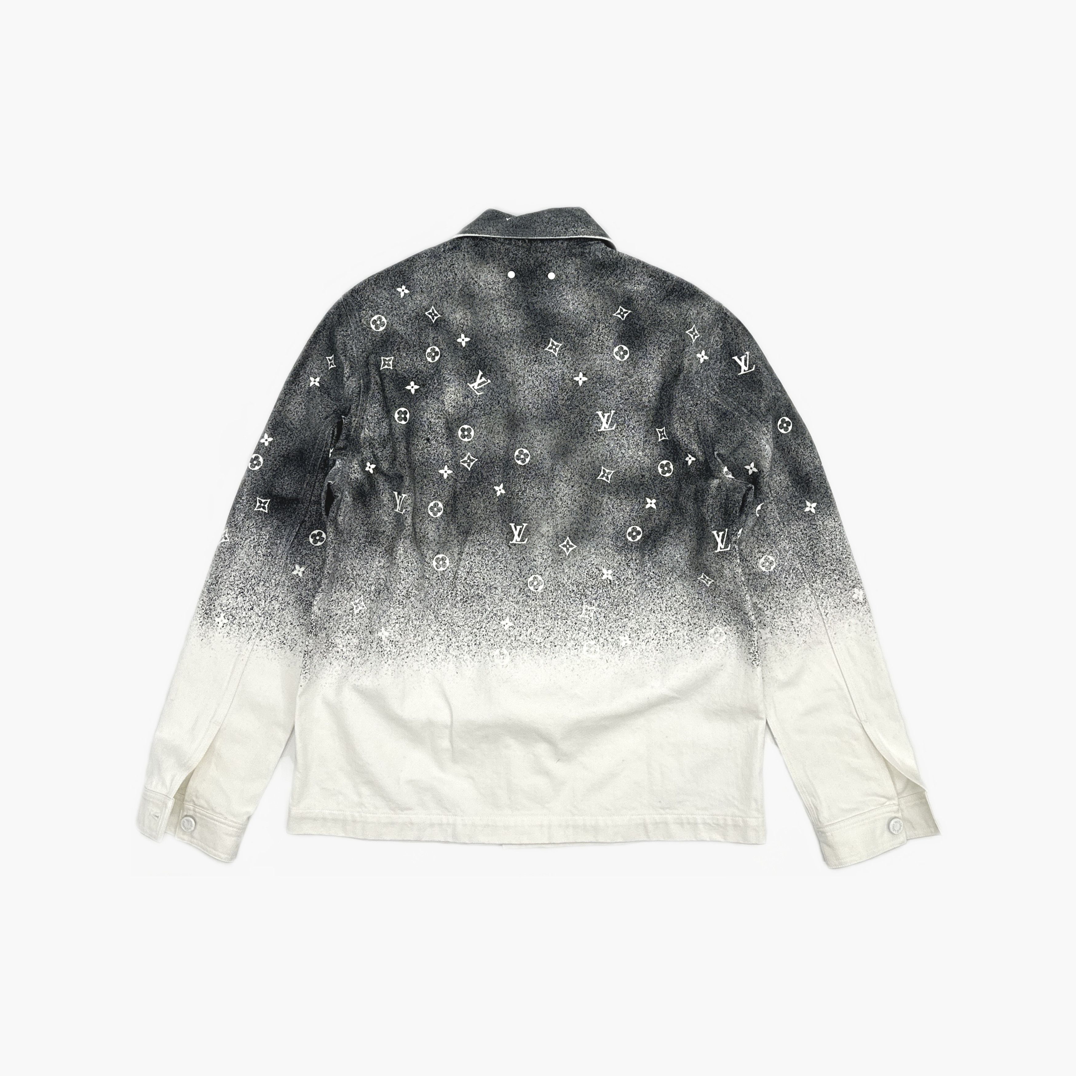 Louis Vuitton Louis Vuitton Gradient Monogram Workwear Shirt Size M Size US M / EU 48-50 / 2 - 2 Thumbnail