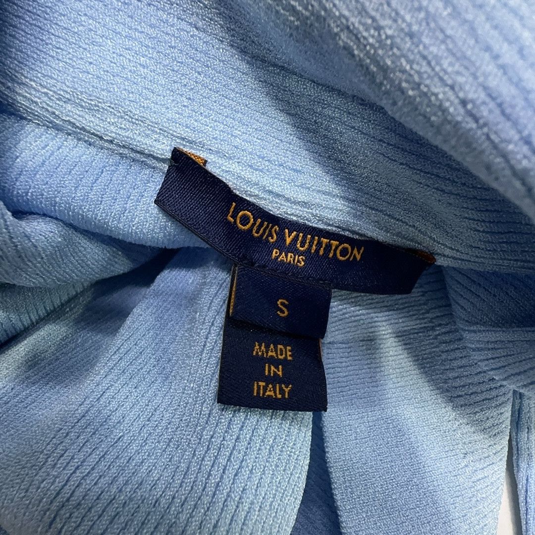 Louis Vuitton Louis Vuitton Ribbed Knit Long Sleeve Polo Size S Size S / US 4 / IT 40 - 3 Thumbnail